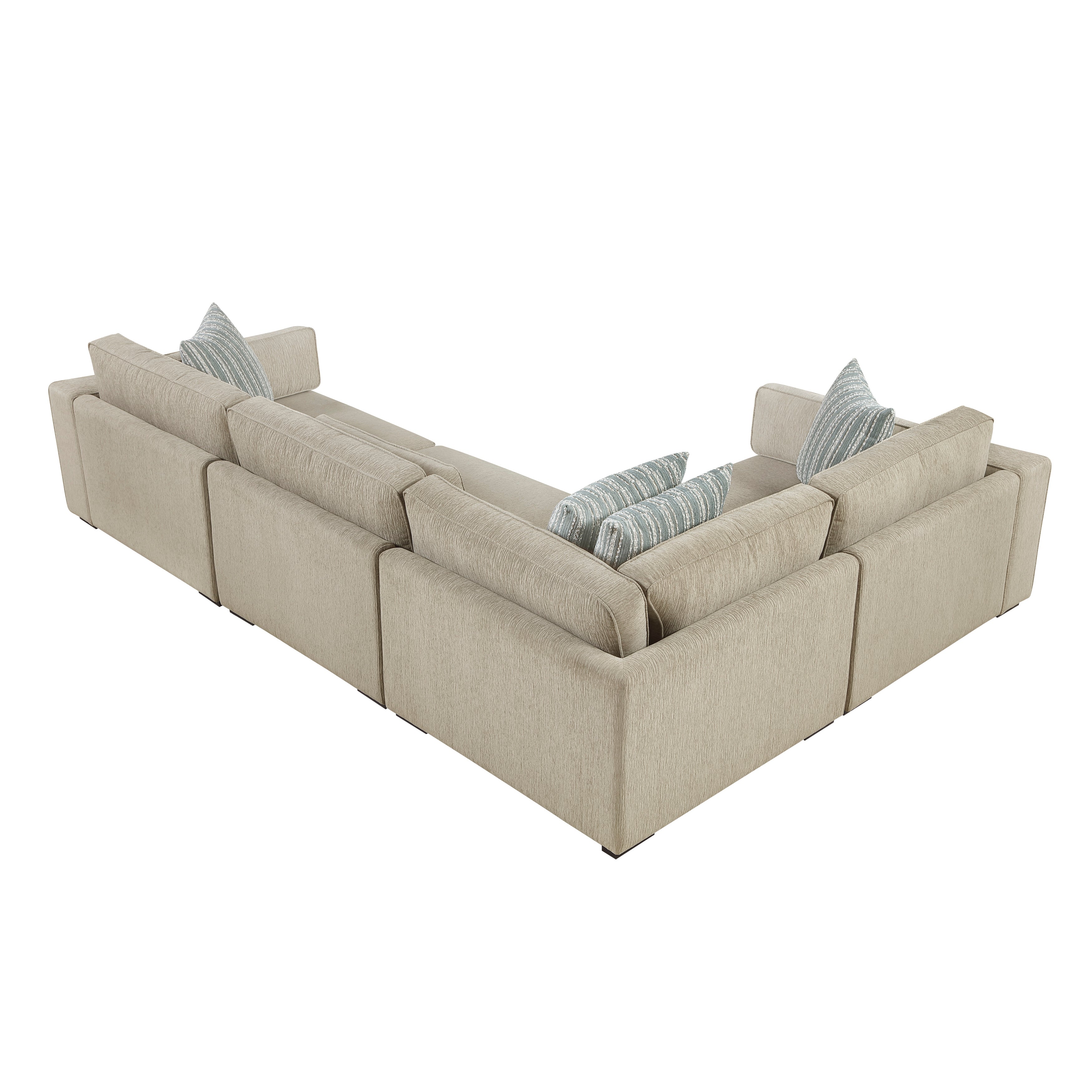 9535PT*41L1R (4)4-Piece Sectional - 9535PT*41L1R