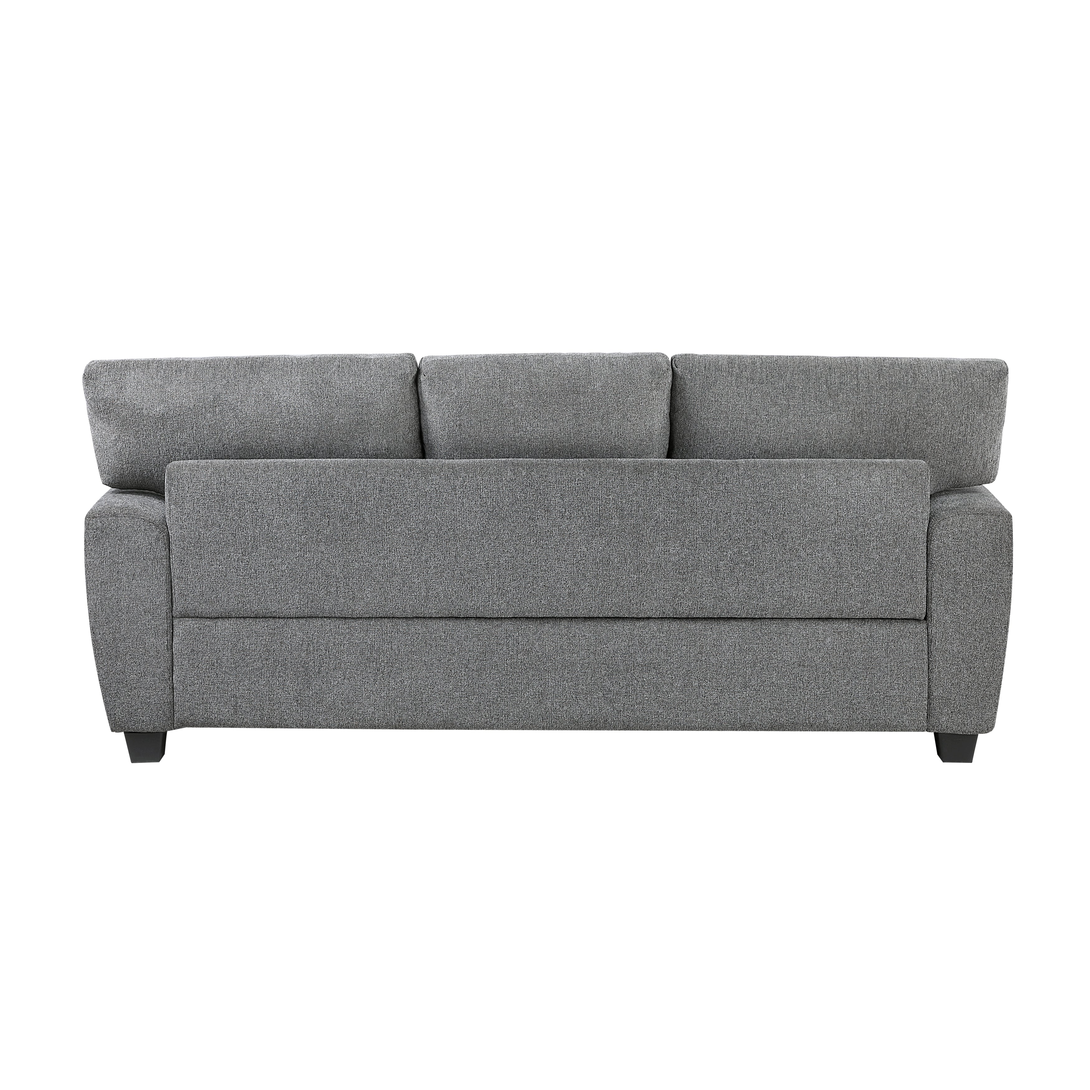 9538DGY*2 2pc Set: Sofa, Love - 9538DGY*2