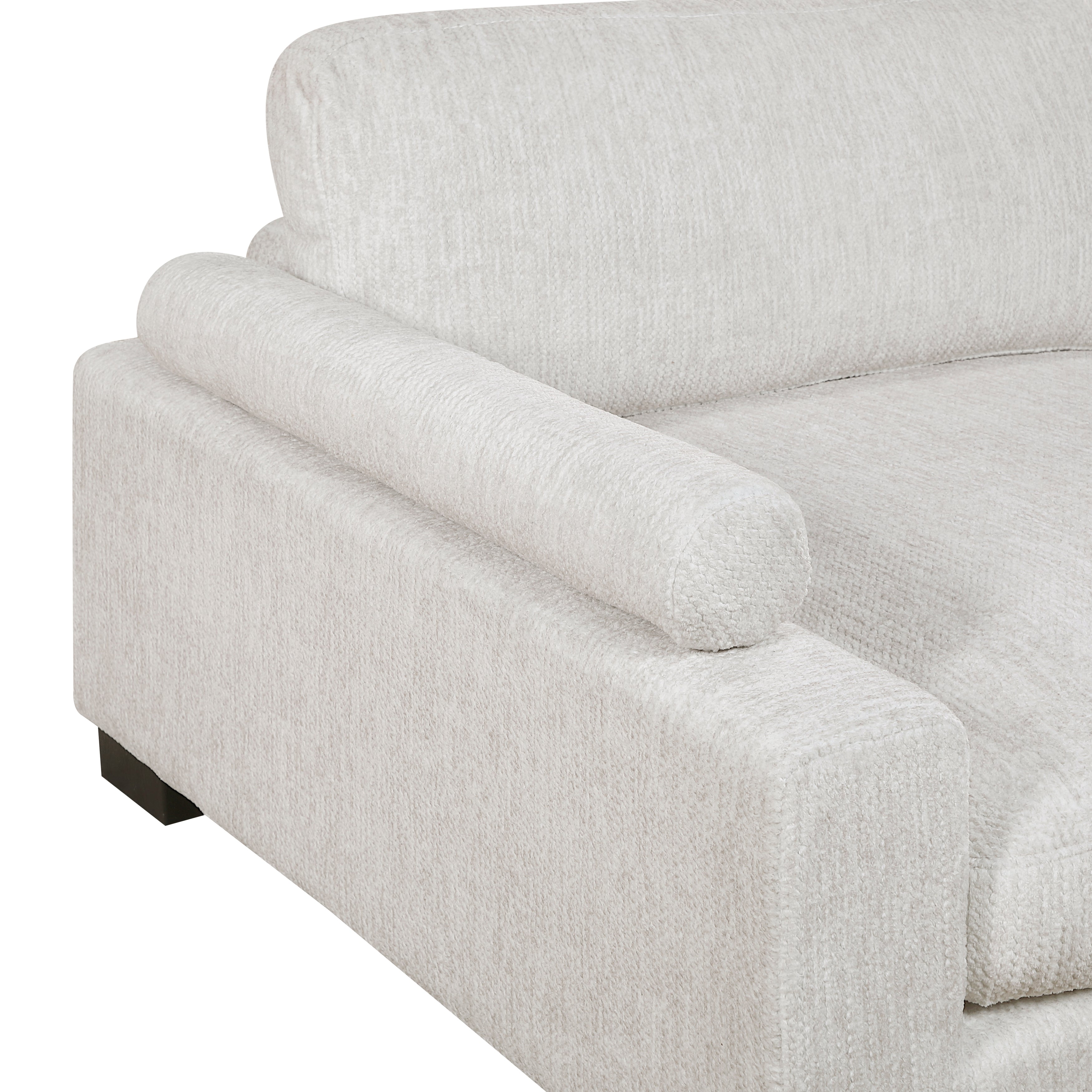 9555BEG*52CR2ACOT (5)5-Piece Modular Sectional with Ottoman - 9555BEG*52CR2ACOT