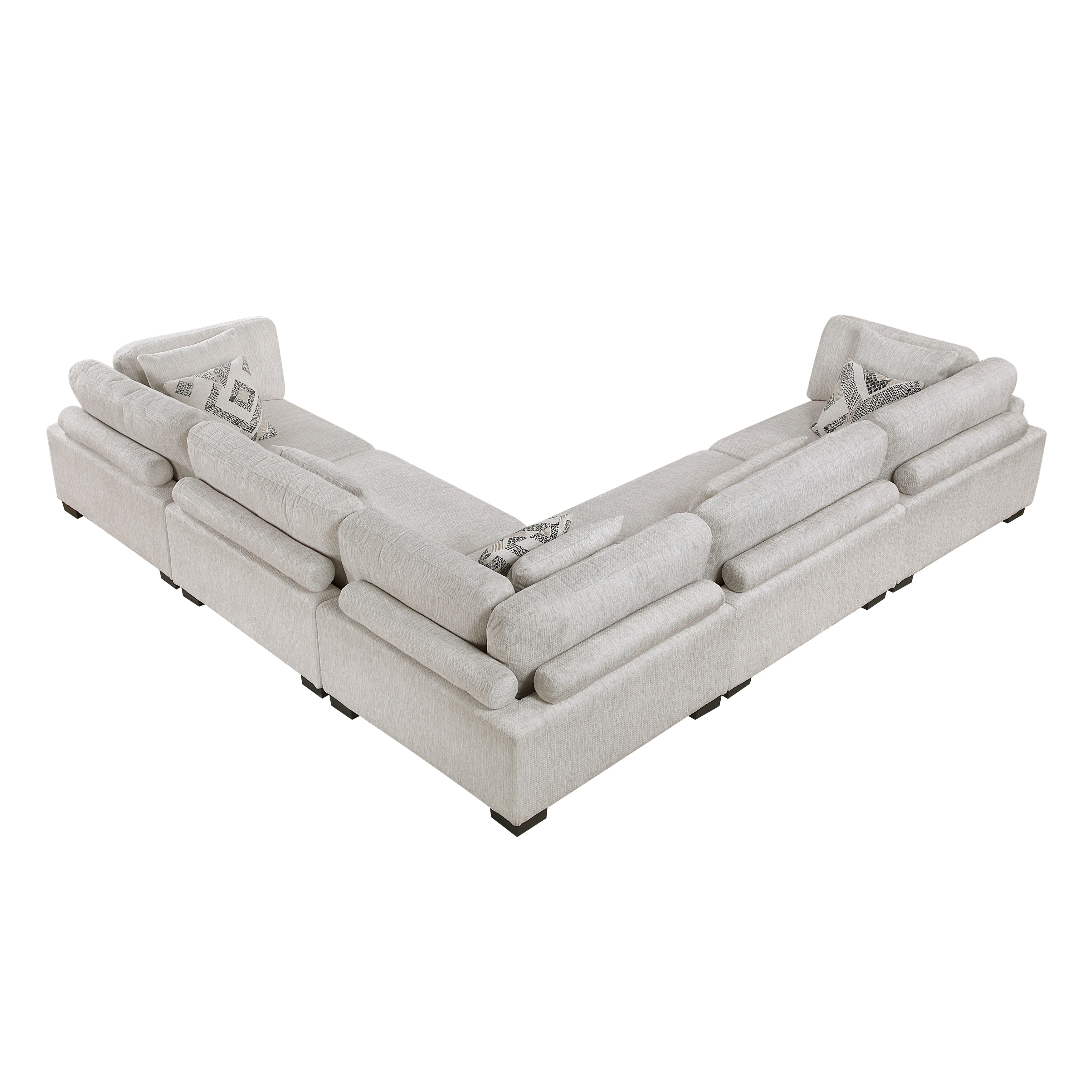 9555BEG*53CR2AC (5)5-Piece Modular Sectional - 9555BEG*53CR2AC