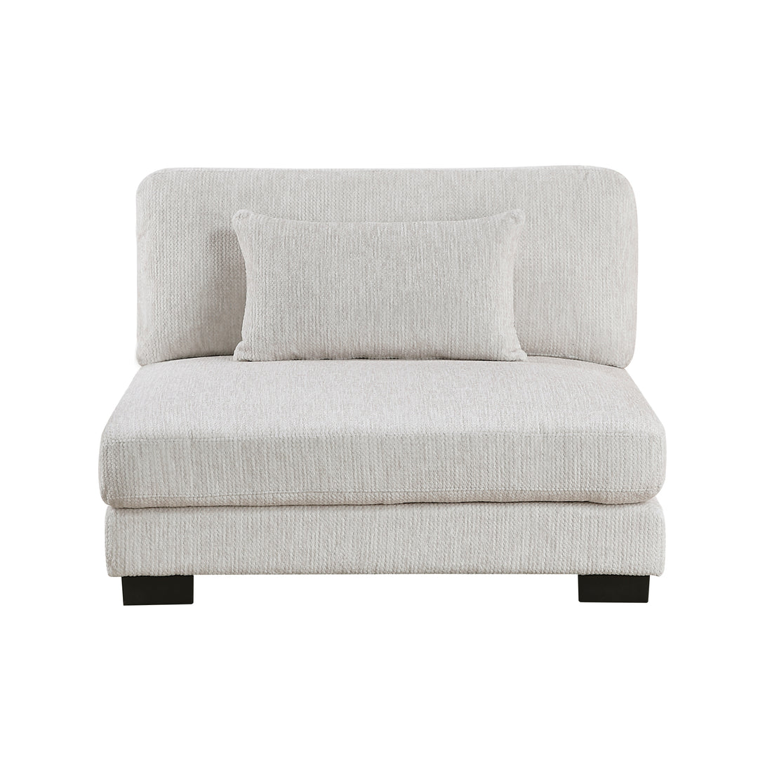 9555BEG-AC Armless Chair - 9555BEG-AC