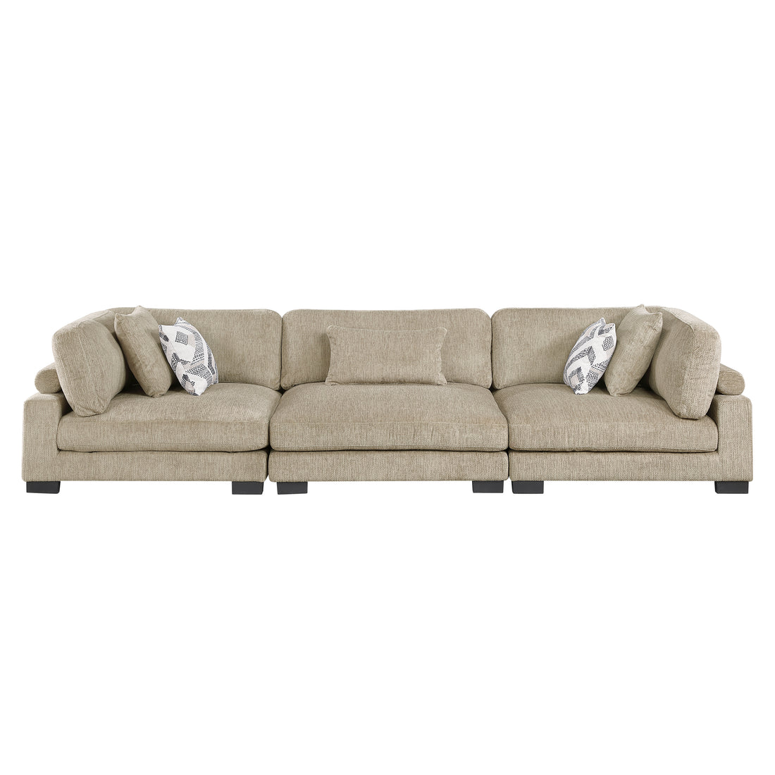 9555BRW-3* (3)Sofa - 9555BRW-3*