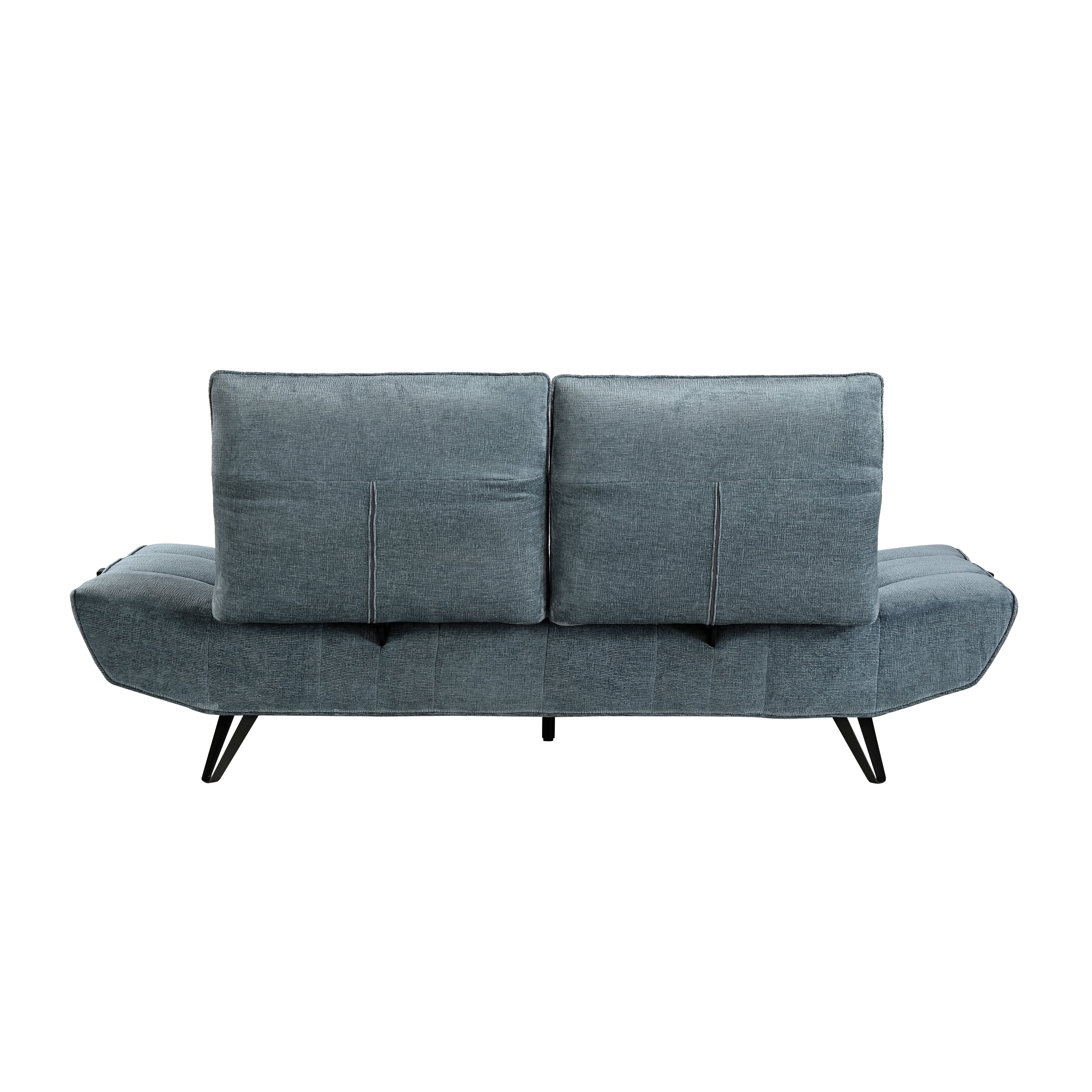 9556BUE-3PW Sofa with Power Adjustable Seat Depth and Manual Adjustable Headrests - 9556BUE-3PW