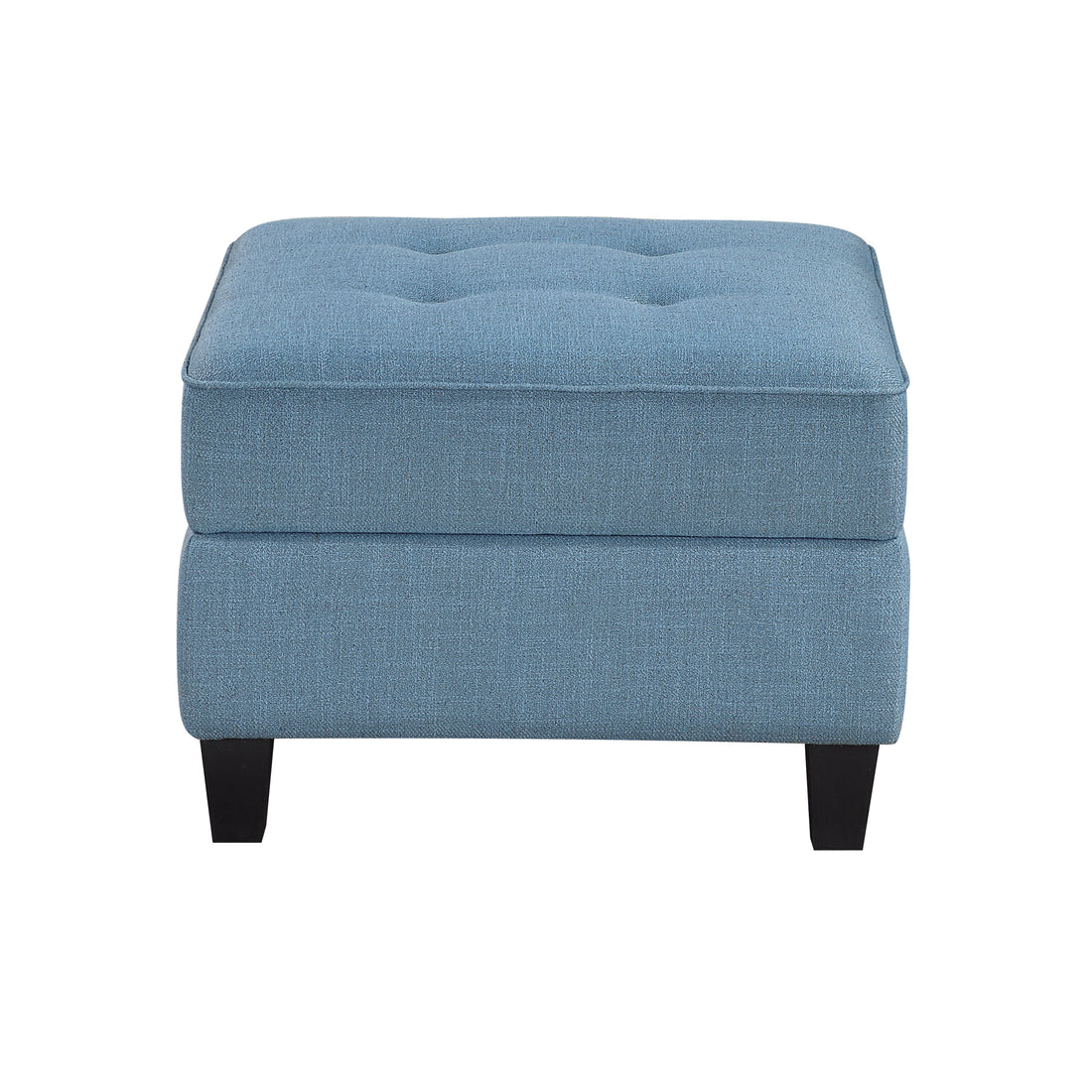 9557BUE-4 Ottoman with Storage - 9557BUE-4