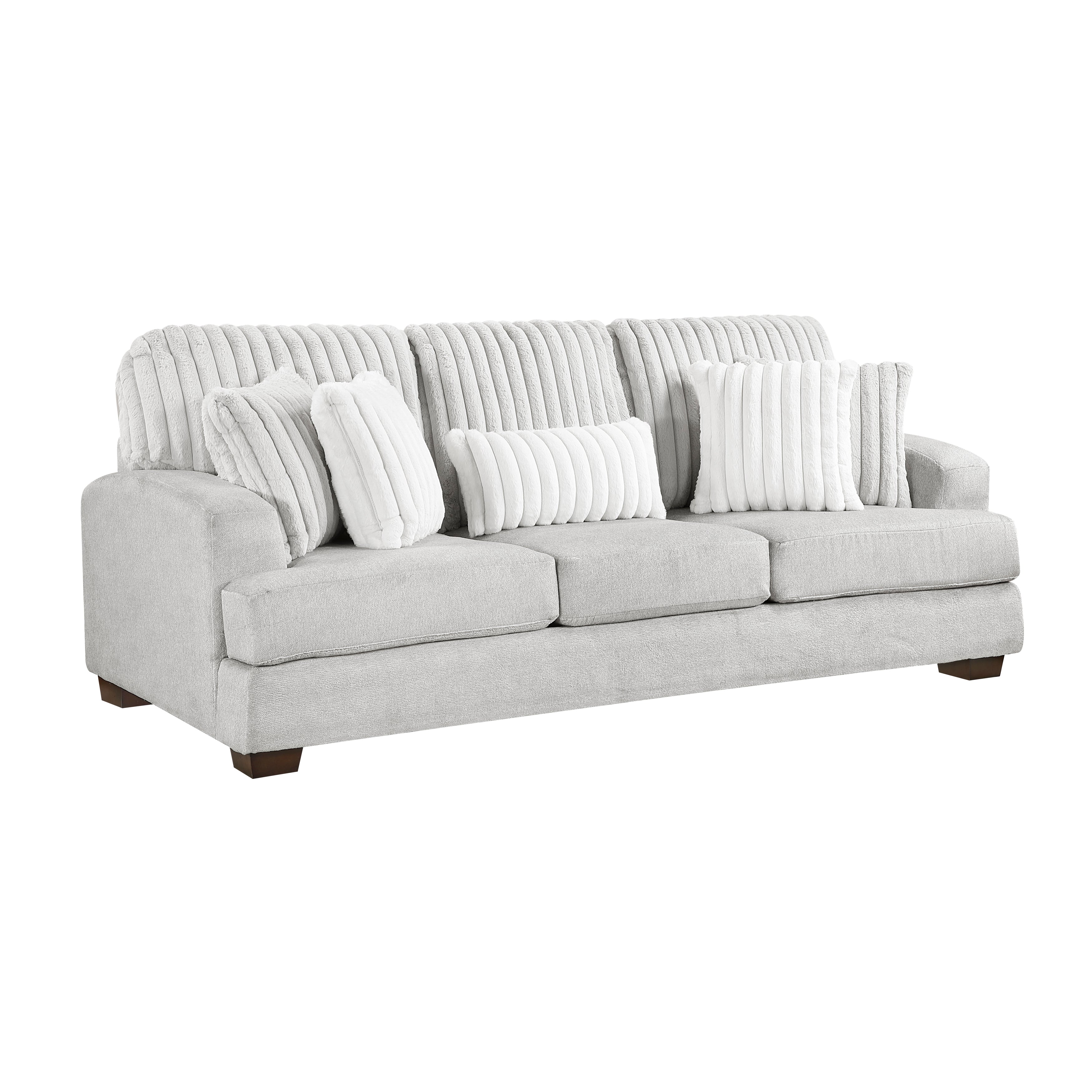 9558LG*2 2pc Set: Sofa, Love - 9558LG*2