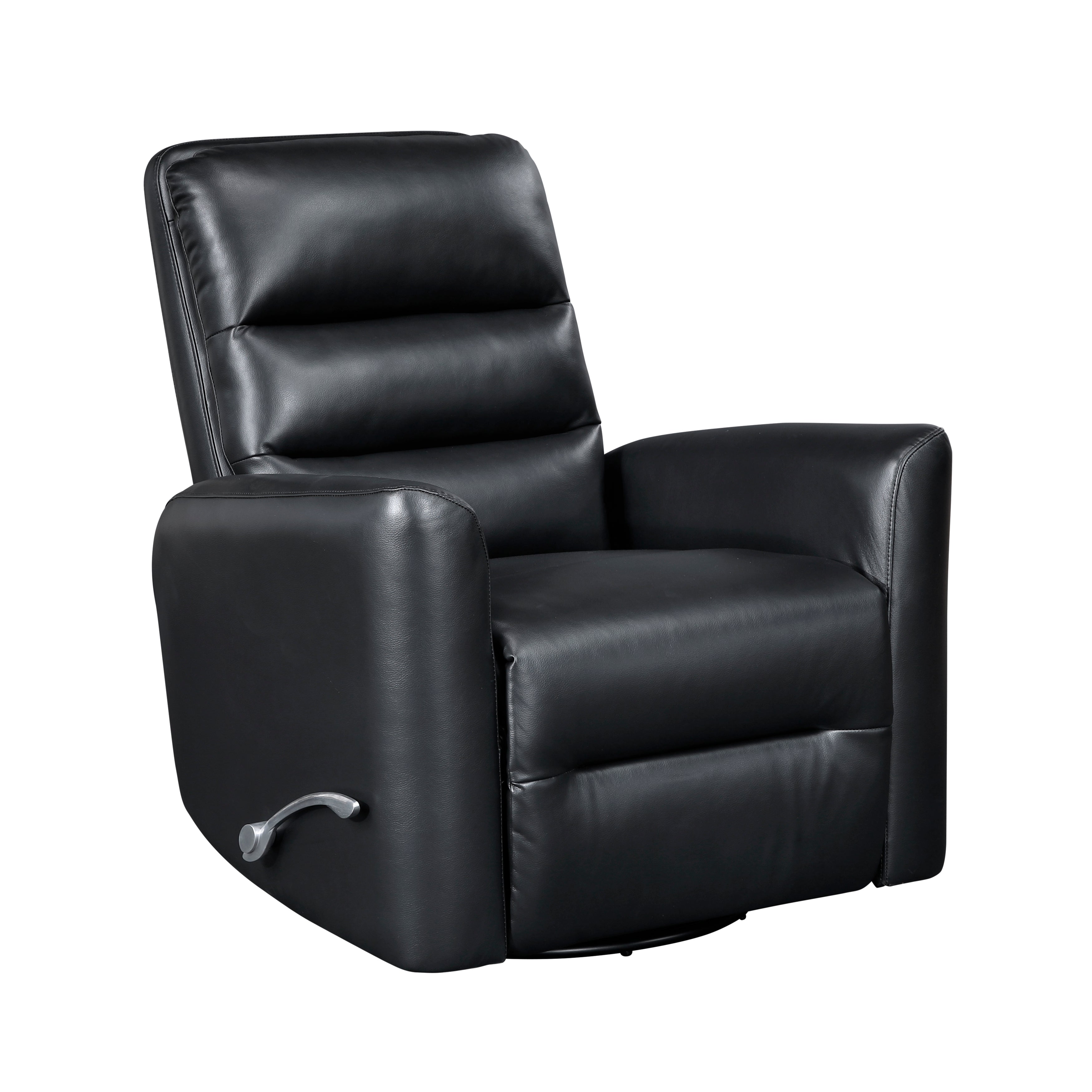 9570BLK-1SW Swivel Glider Reclining Chair - 9570BLK-1SW