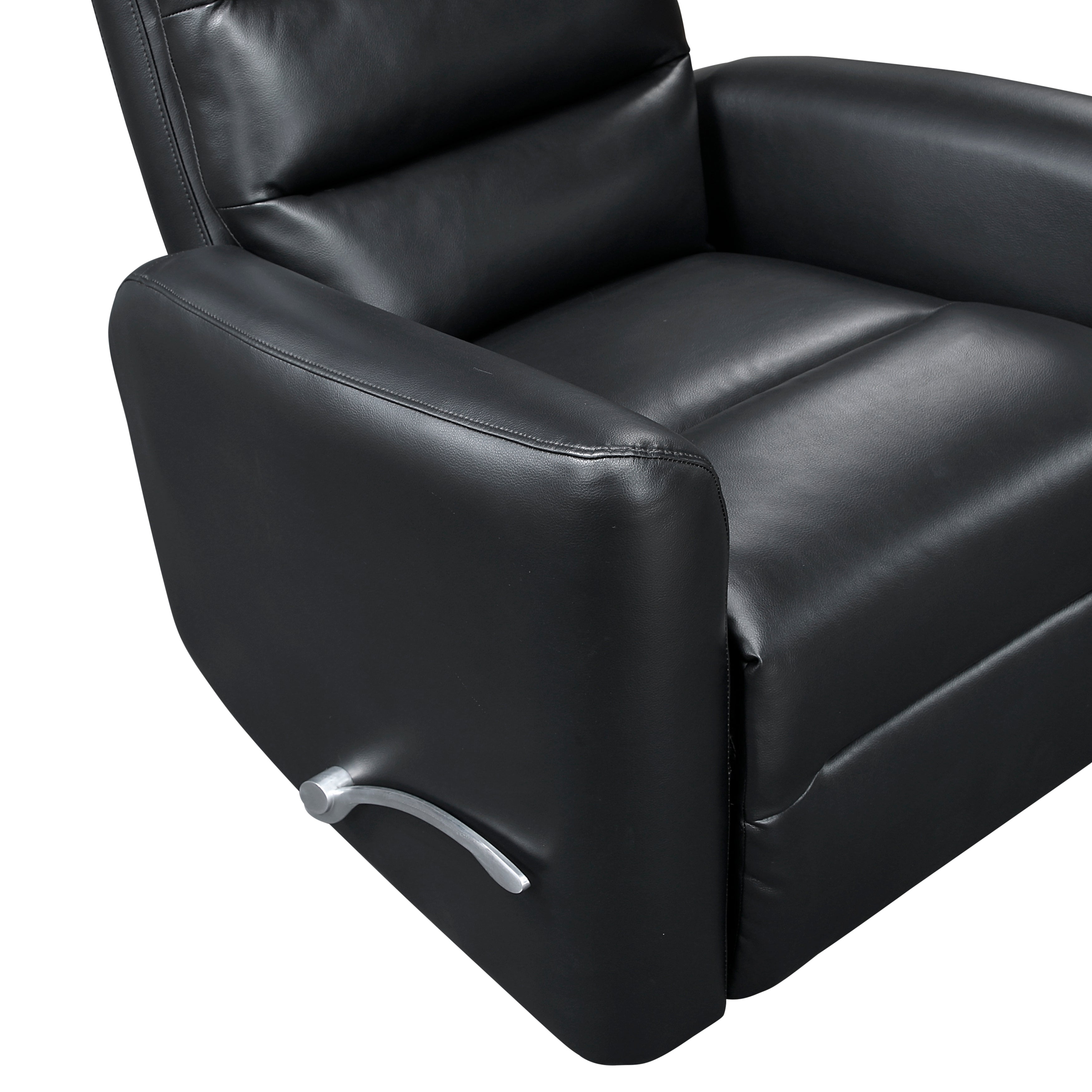 9570BLK-1SW Swivel Glider Reclining Chair - 9570BLK-1SW