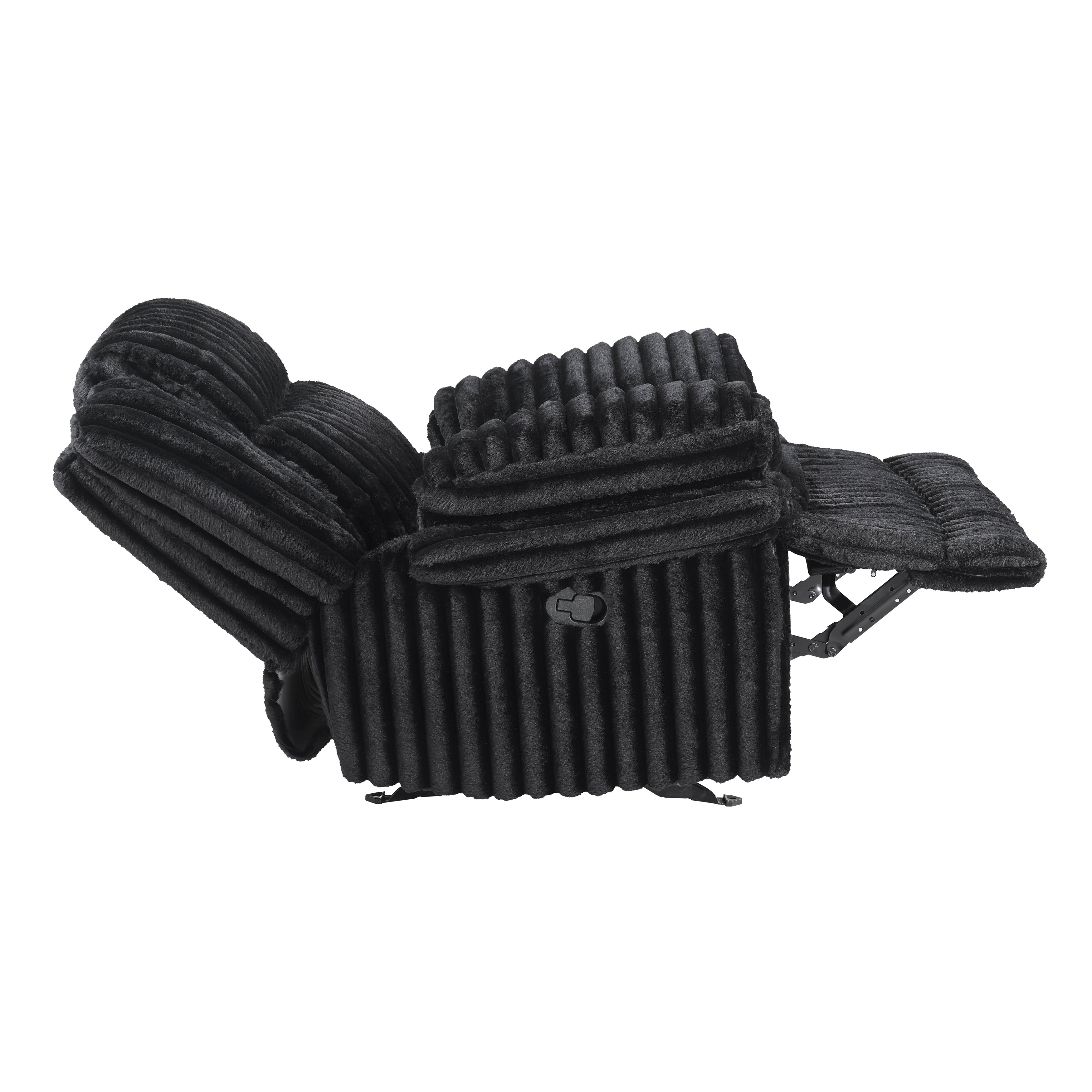 9577BK-1 Glider Reclining Chair - 9577BK-1