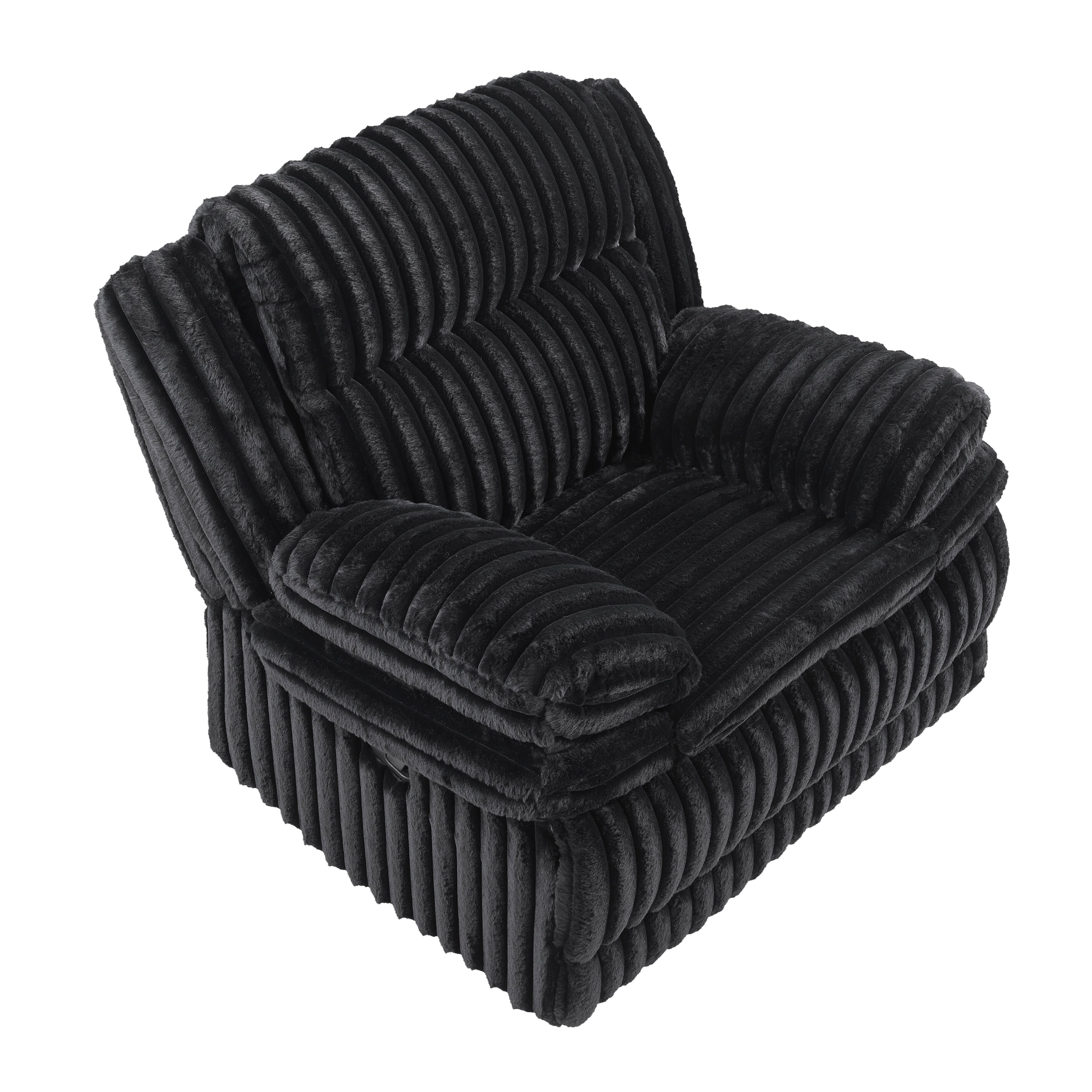 9577BK-1 Glider Reclining Chair - 9577BK-1