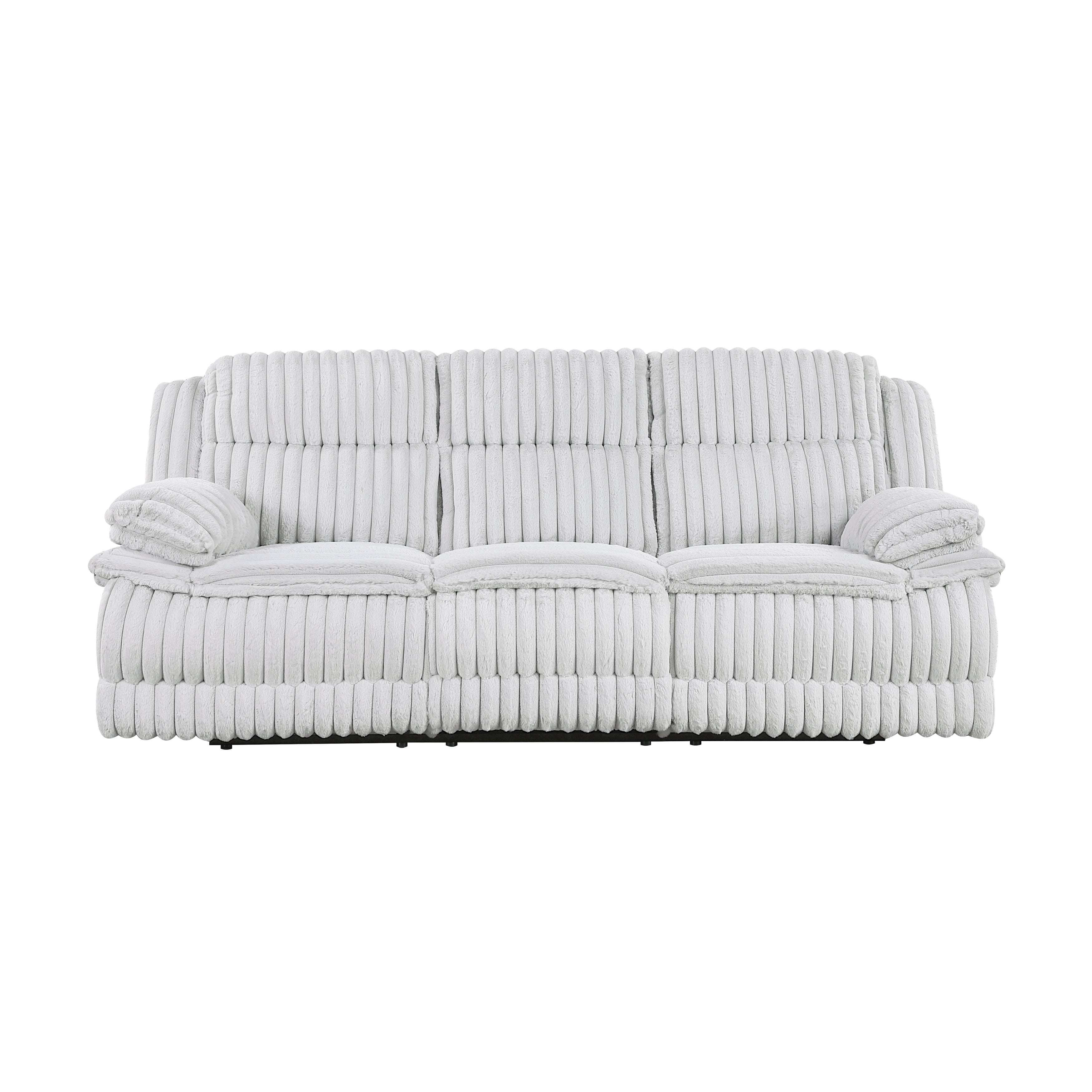 Goodland Gray Double Reclining Living Room Set from Homelegance - Luna Furniture
