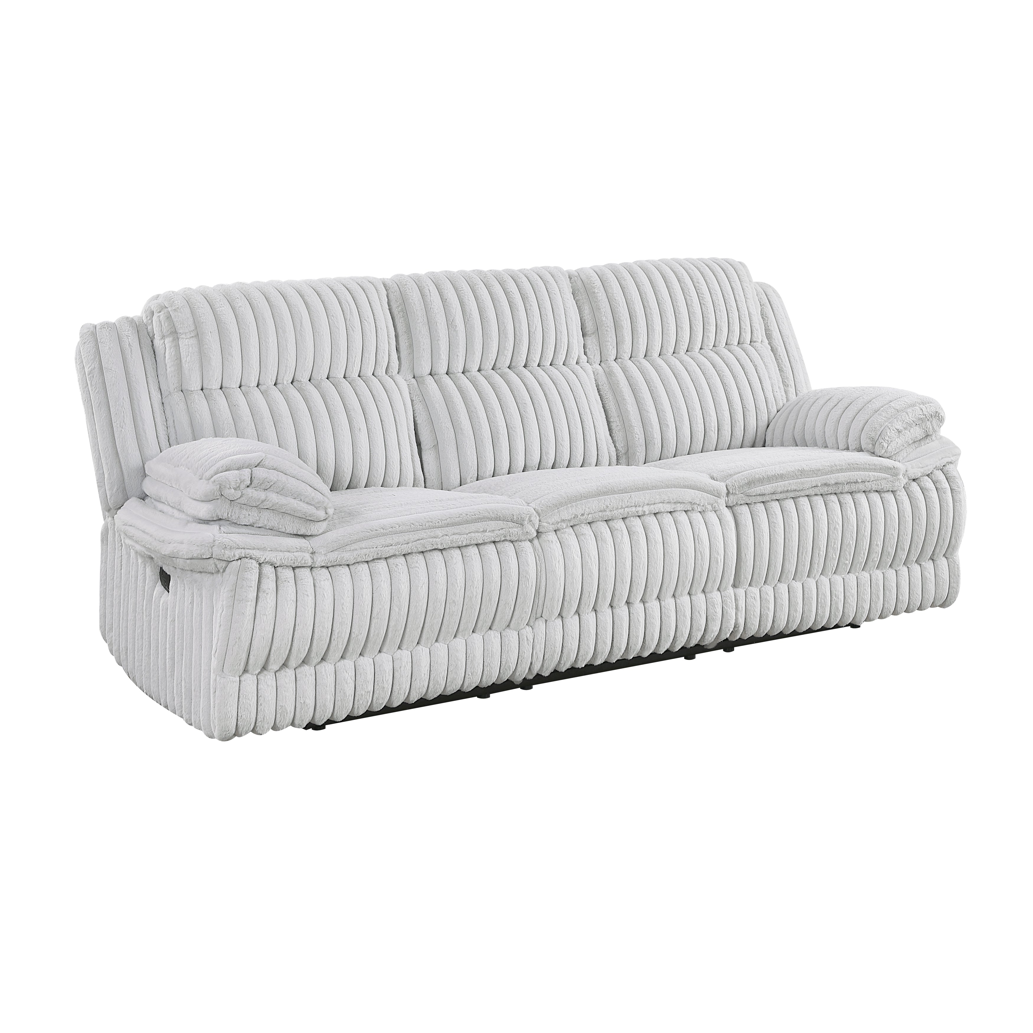 9577GY*2 2pc Set: Sofa, Love - 9577GY*2