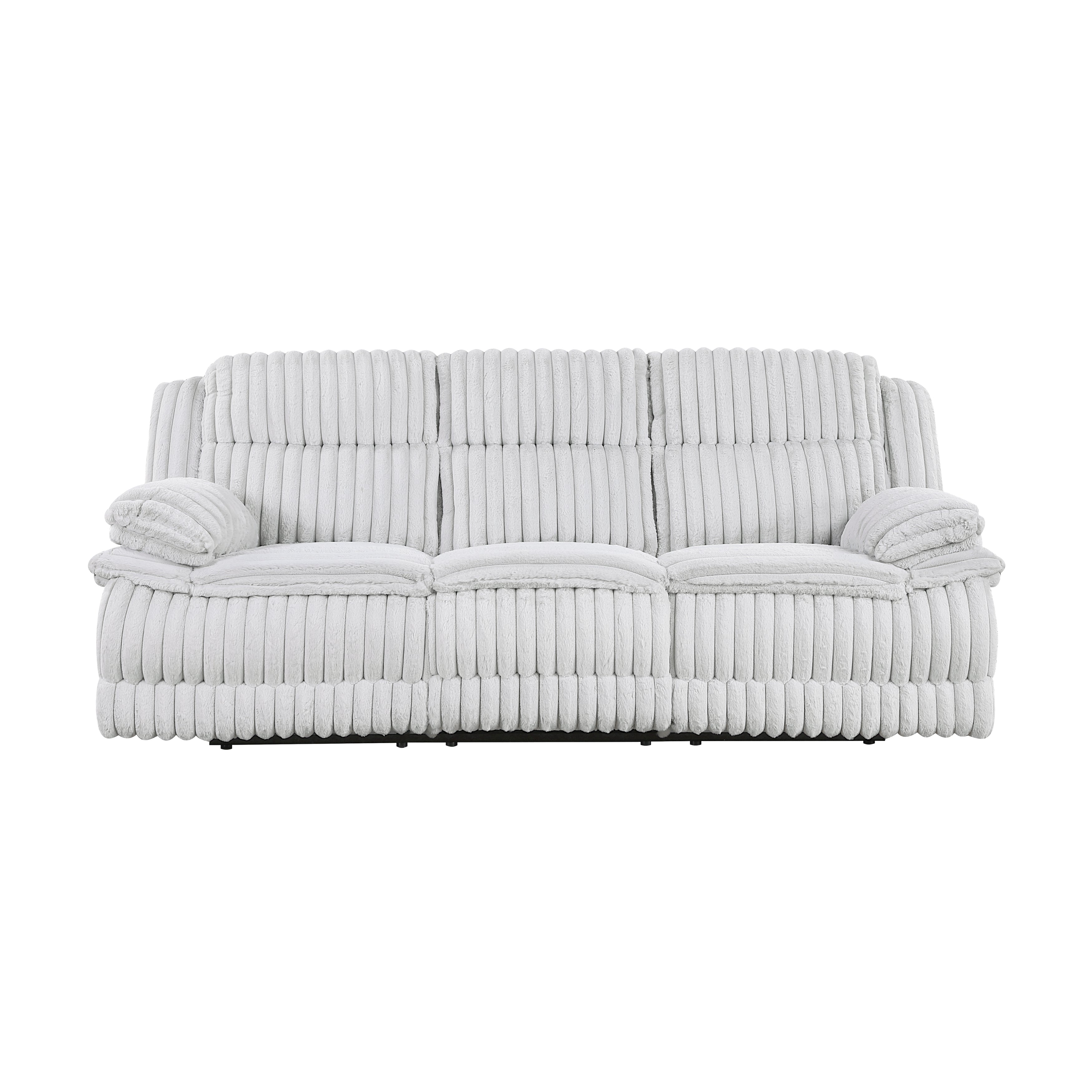 9577GY-3 Double Reclining Sofa - 9577GY-3