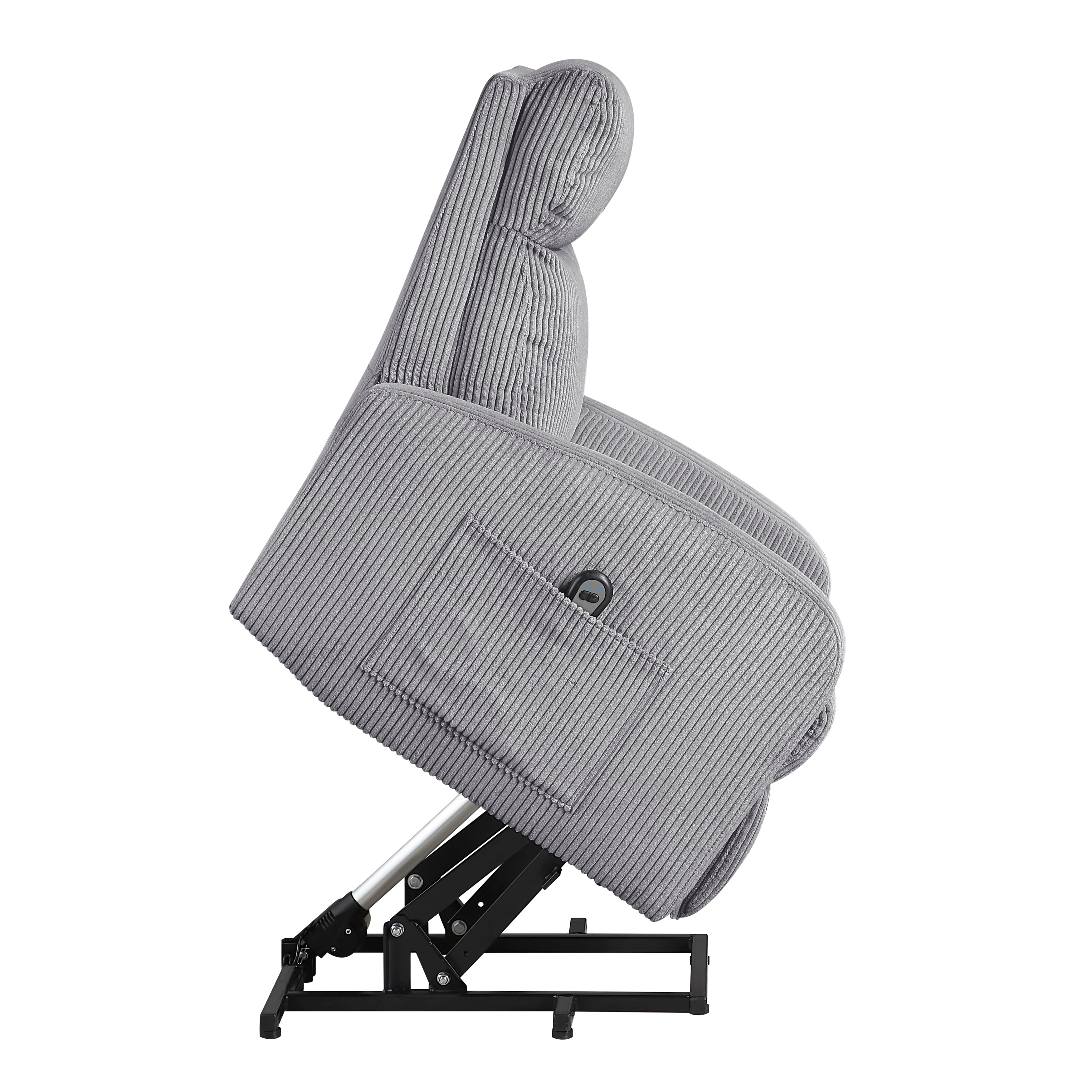 9588DGY-1LT Power Lift Chair - 9588DGY-1LT