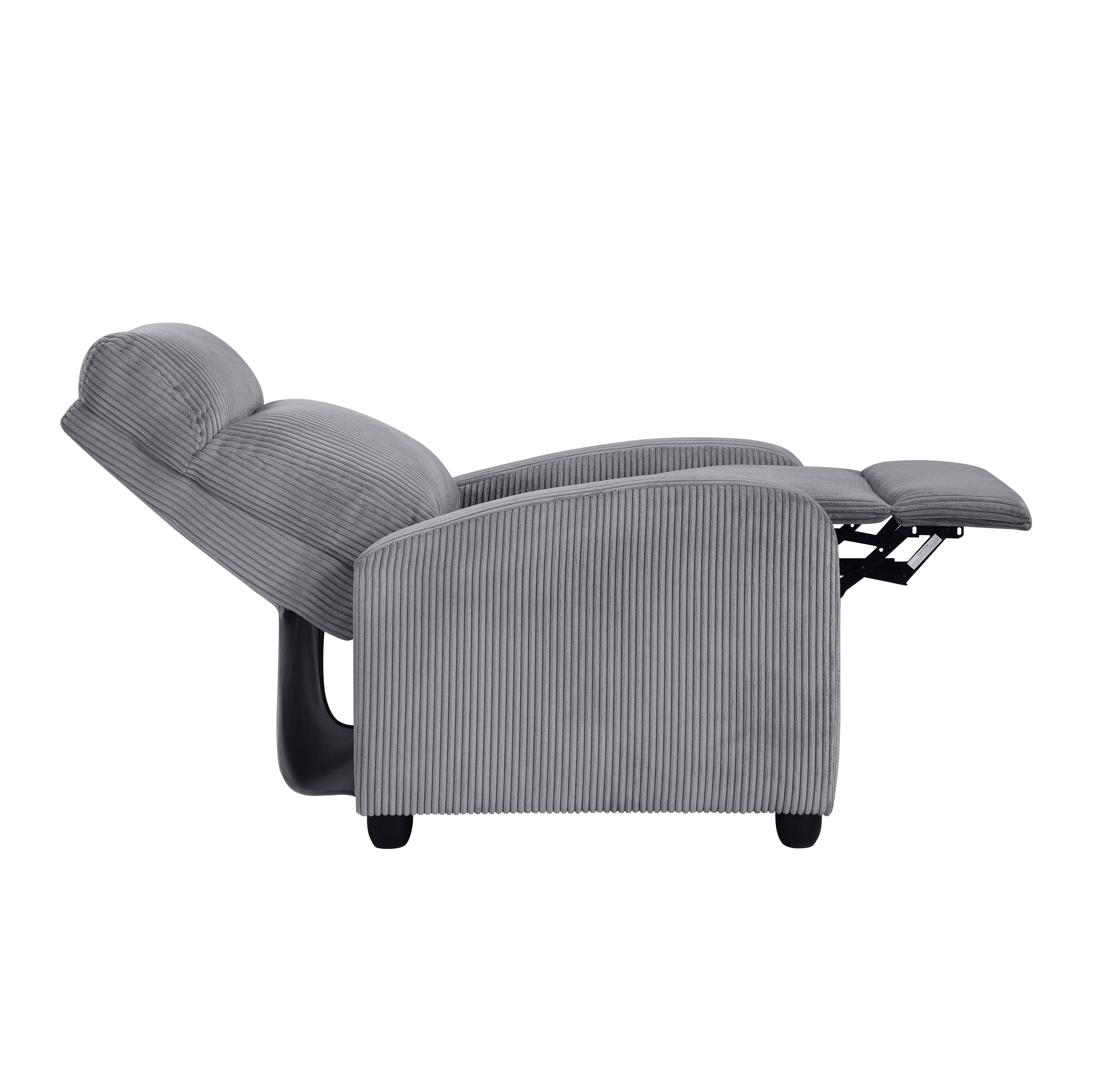 9588DGY-1PB Push Back Reclining Chair - 9588DGY-1PB