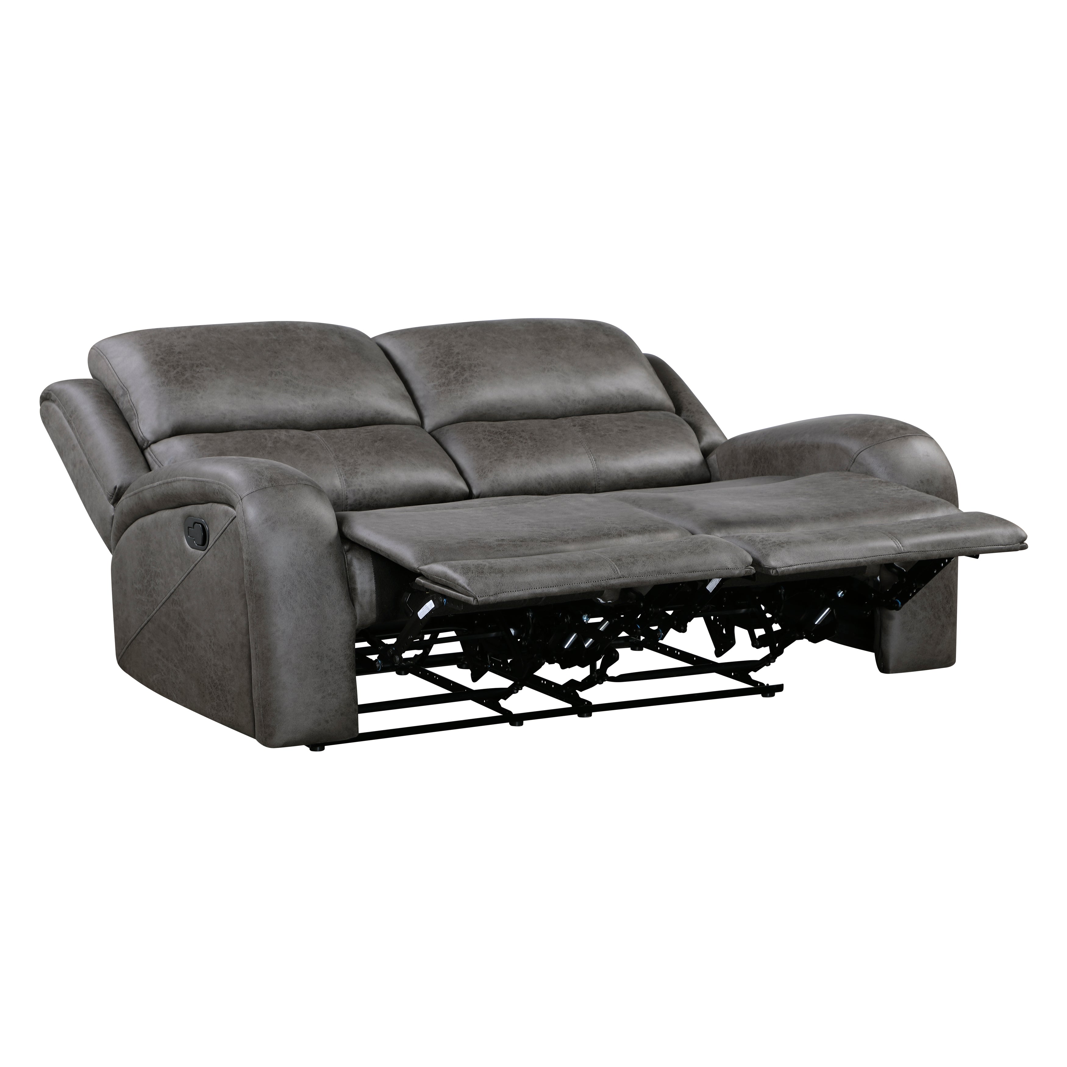9601GY*2 2pc Set: Sofa, Love - 9601GY*2