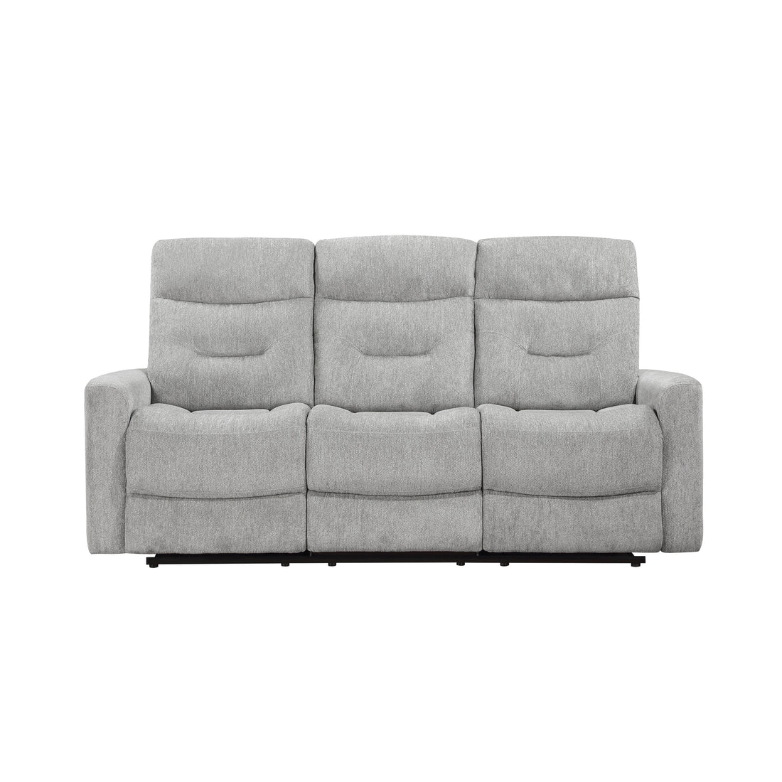 9610GY-3 Double Reclining Sofa - 9610GY-3