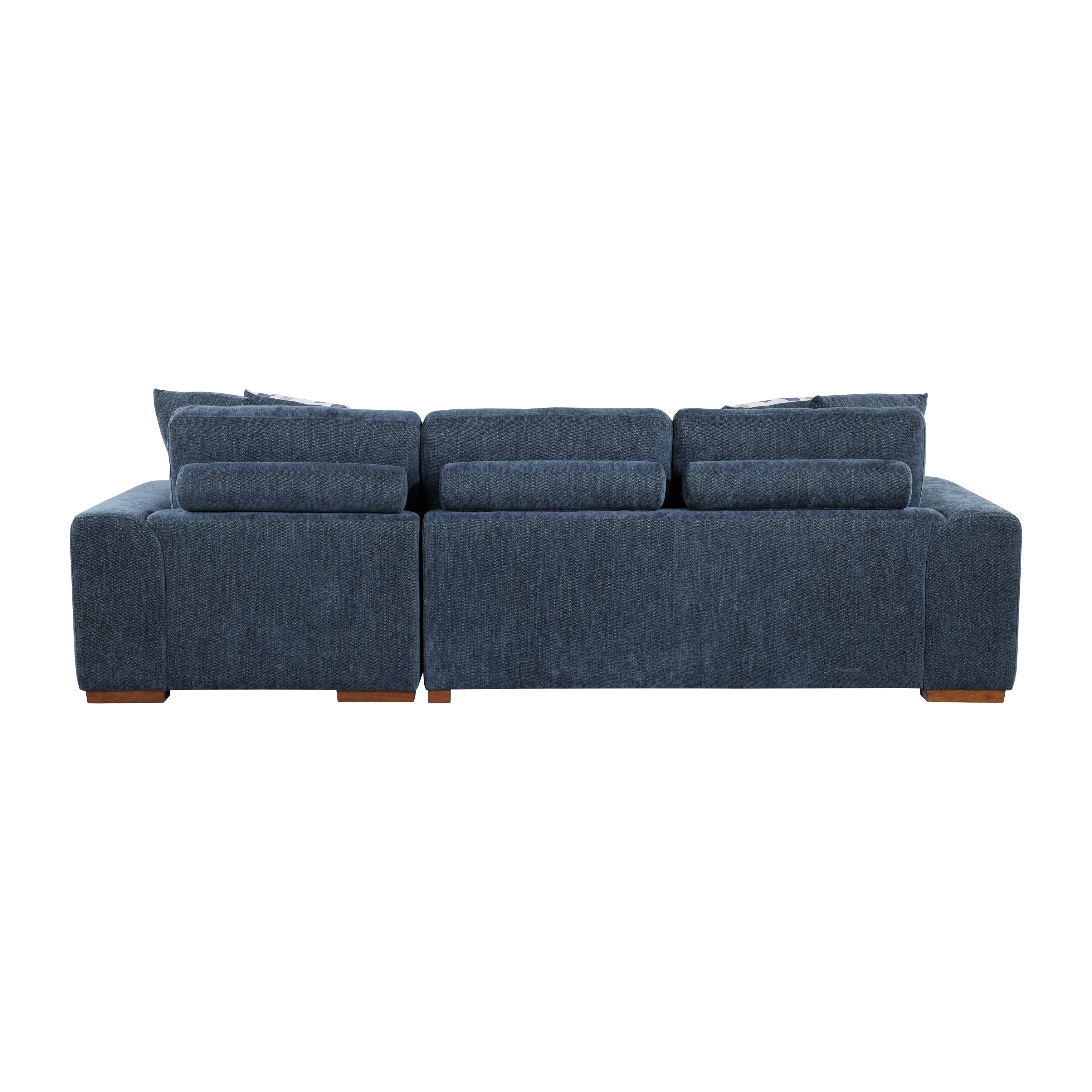 9624BU*32LRC (3)3-Piece Sectional with Right Chaise and Ottoman - 9624BU*32LRC