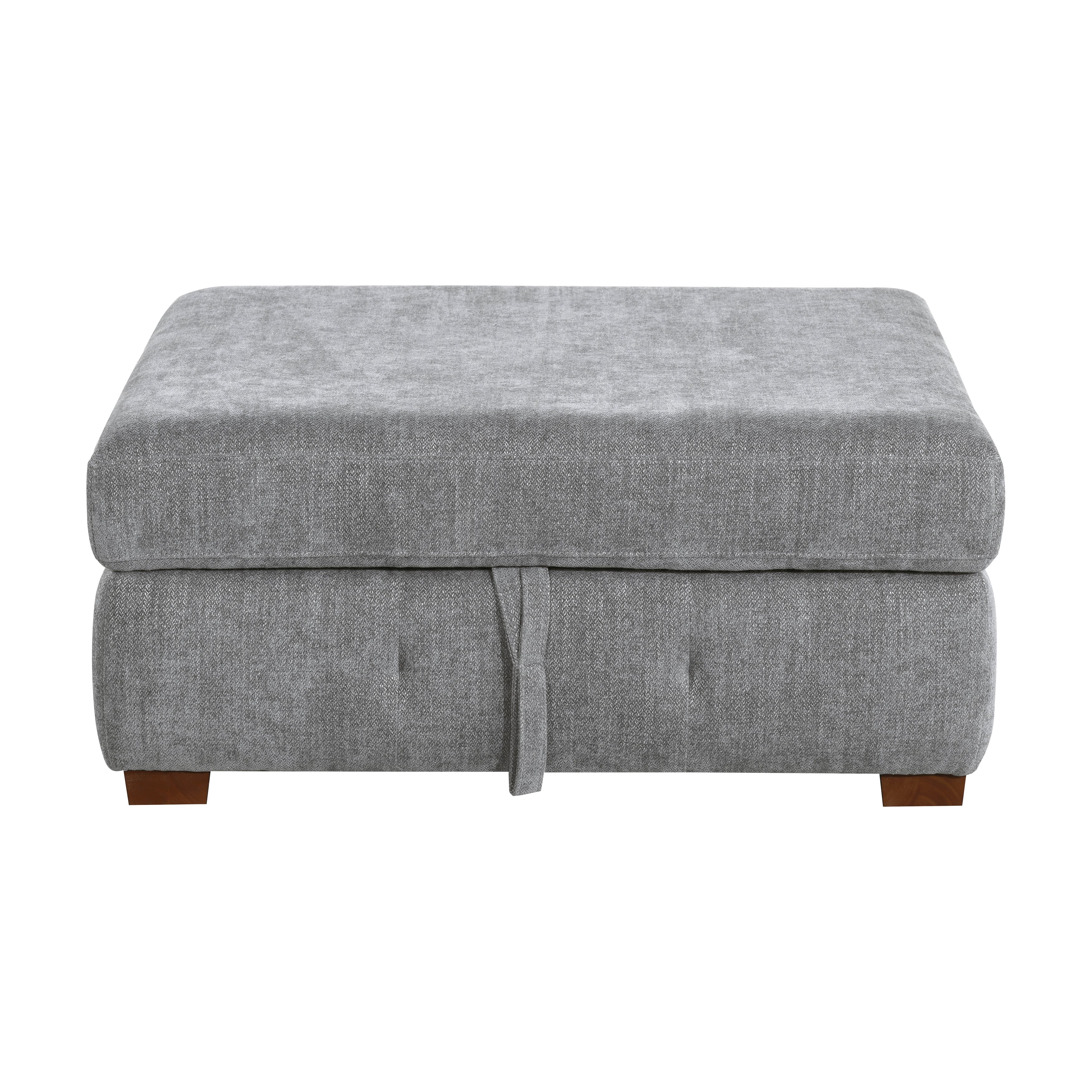 9624GY*3LC2R (3)3-Piece Sectional with Left Chaise and Ottoman - 9624GY*3LC2R