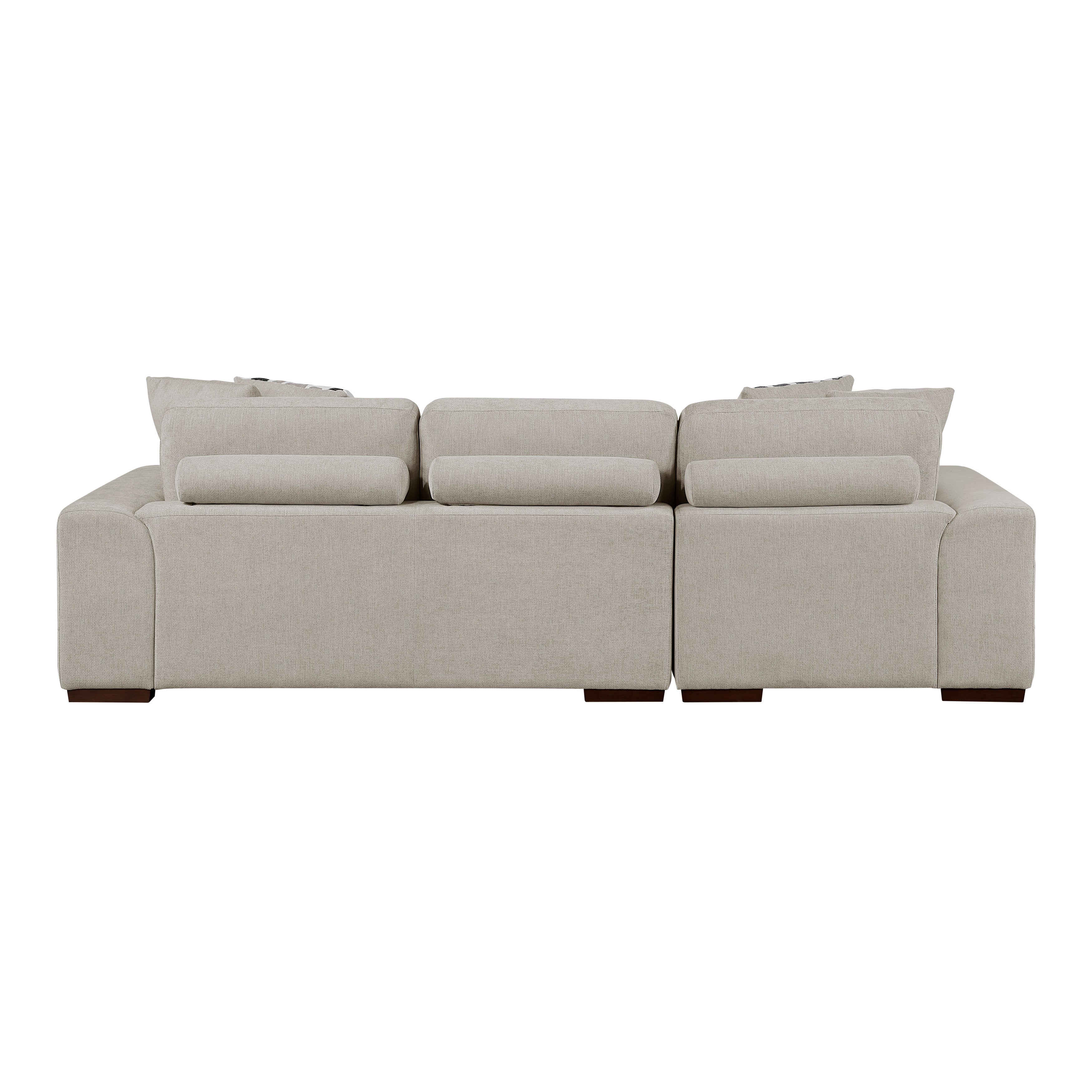 9624TP*3LC2R (3)3-Piece Sectional with Left Chaise and Ottoman - 9624TP*3LC2R