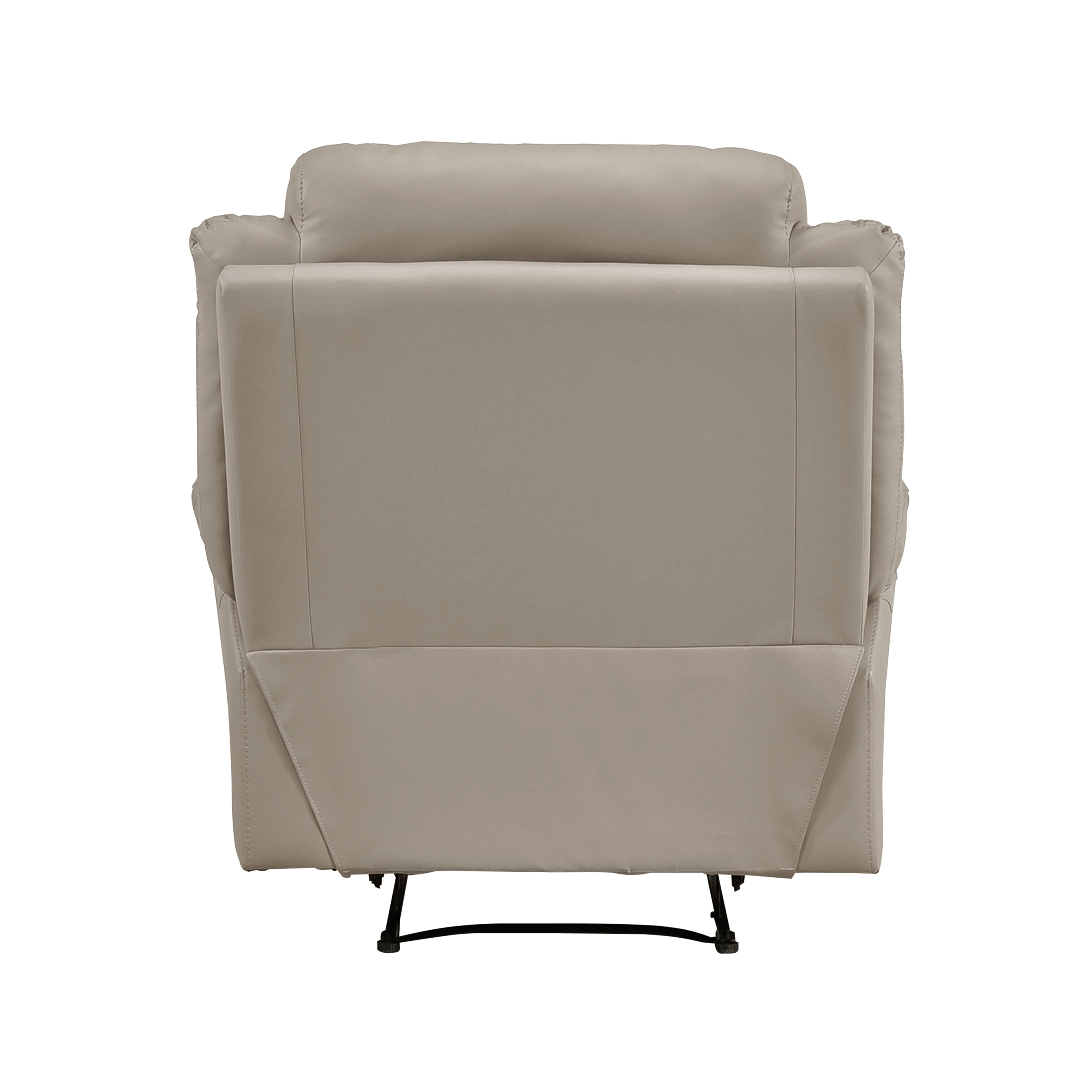 Laconia Latte Leather Double Reclining Living Room Set from Homelegance - Luna Furniture