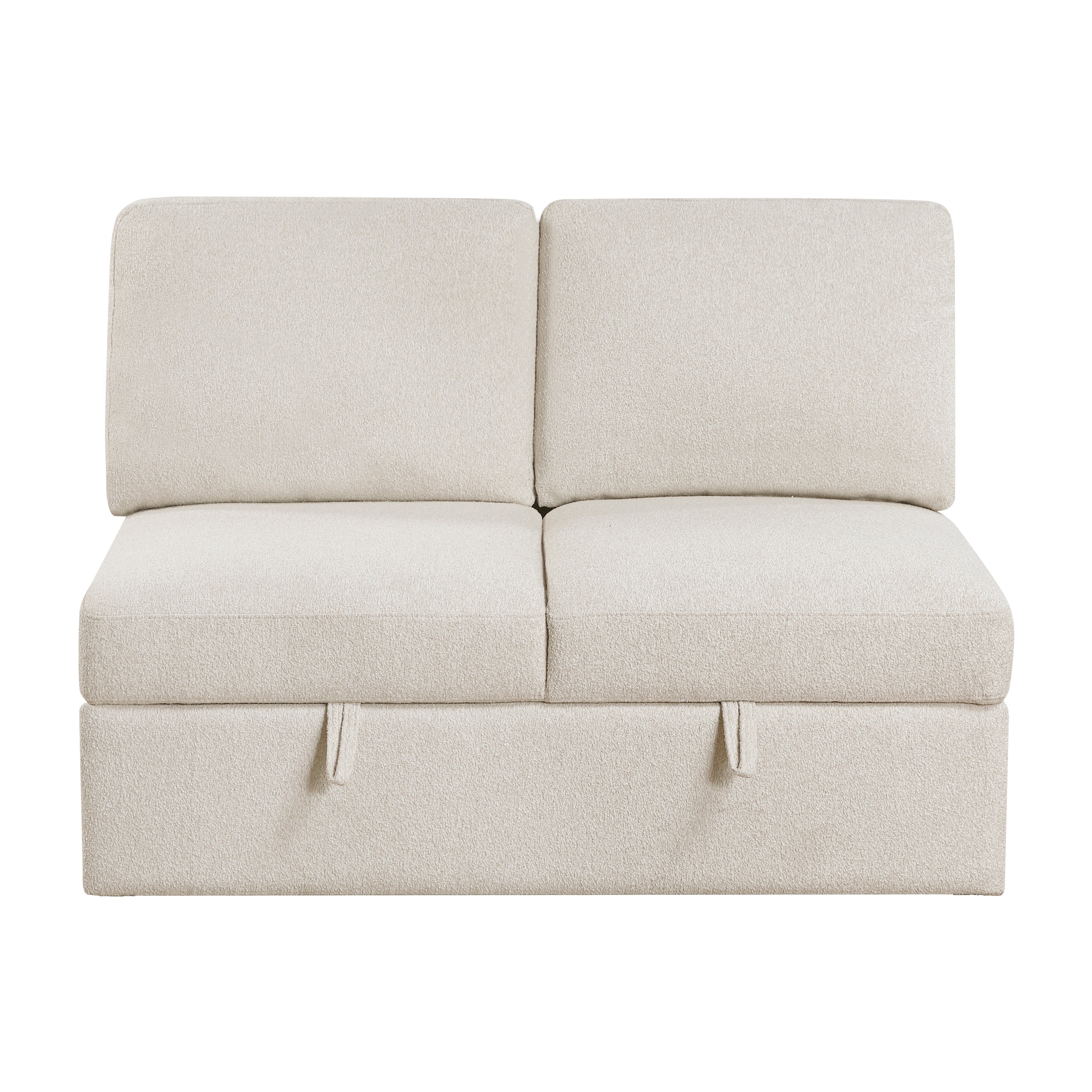 9630BE*32LRC (3)Sectional with Right Chaise, Pull-out Bed and Hidden Storages, Charging Ports - 9630BE*32LRC