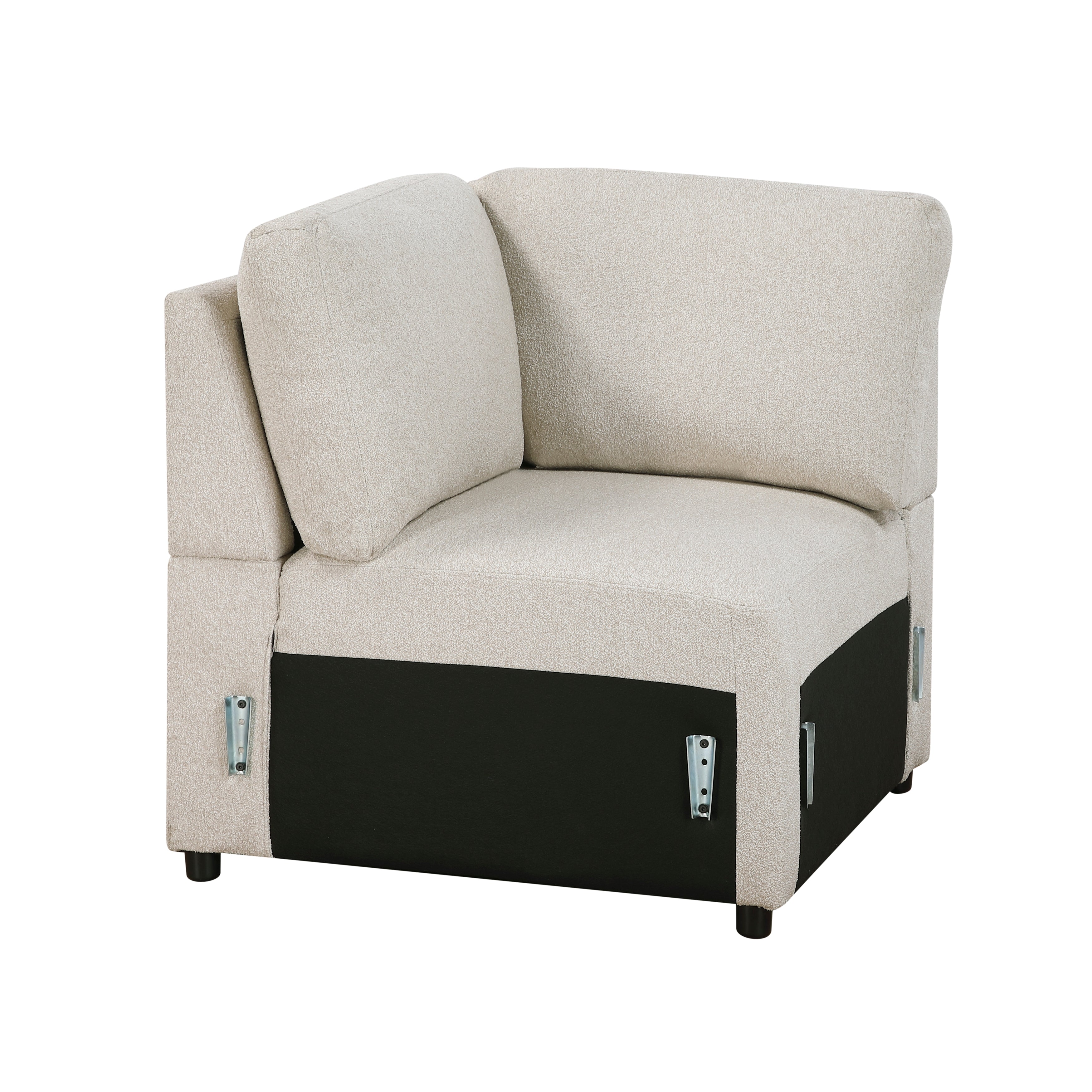 9630BE*42LRC (4)Sectional with Right Chaise, Pull-out Bed and Hidden Storages, Charging Ports - 9630BE*42LRC