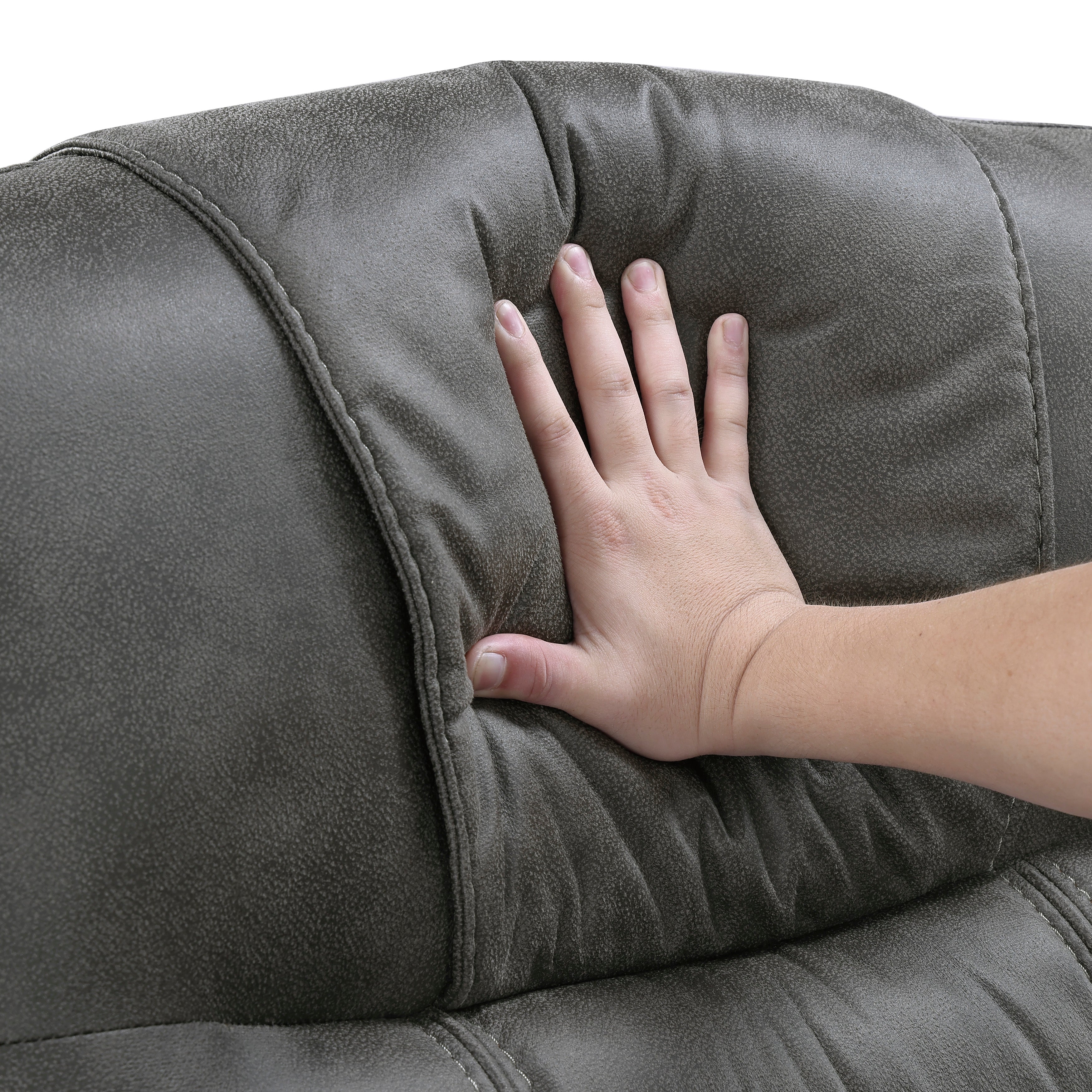 9634DGY-3 Double Reclining Sofa - 9634DGY-3