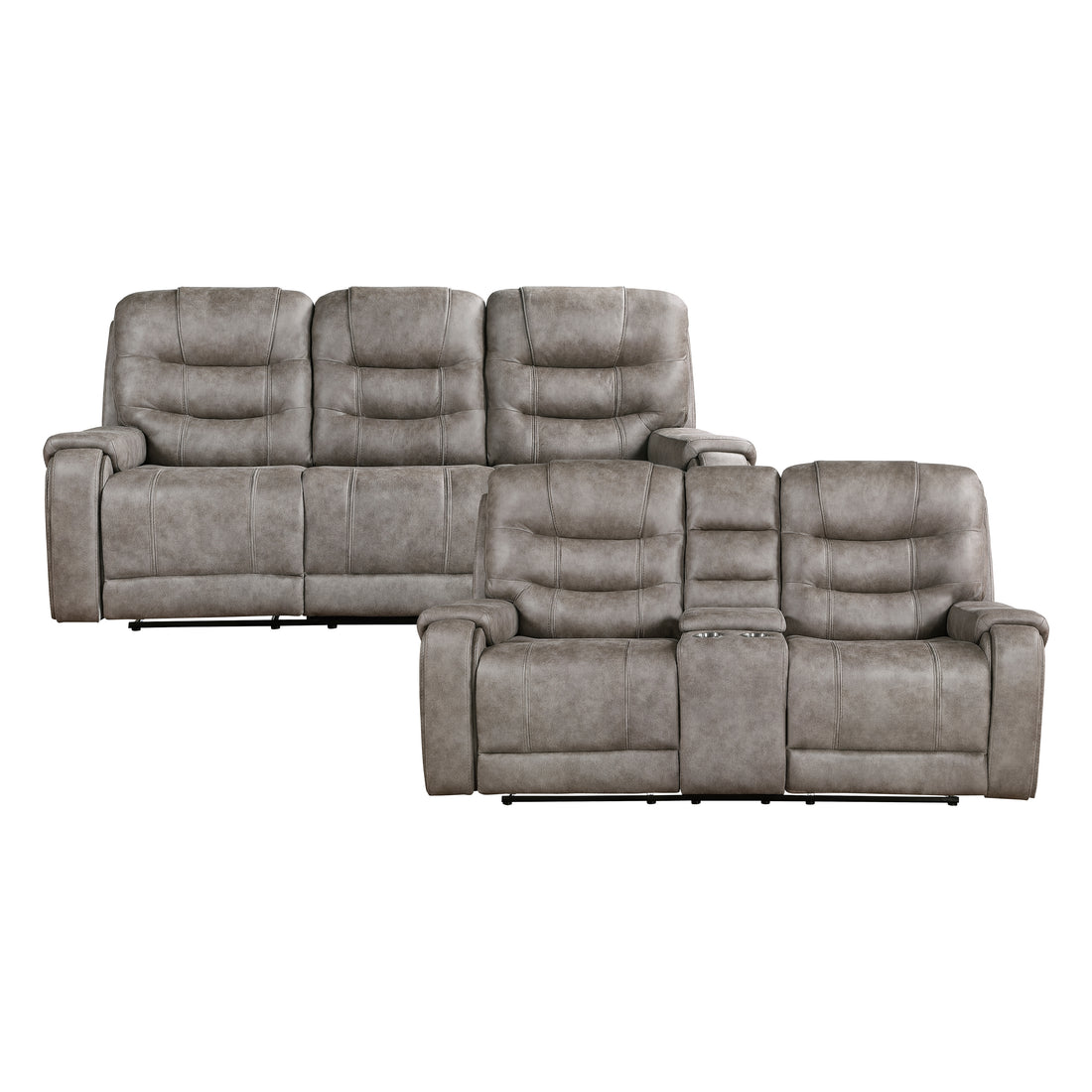 9634GBR*2 2pc Set: Sofa, Love - 9634GBR*2