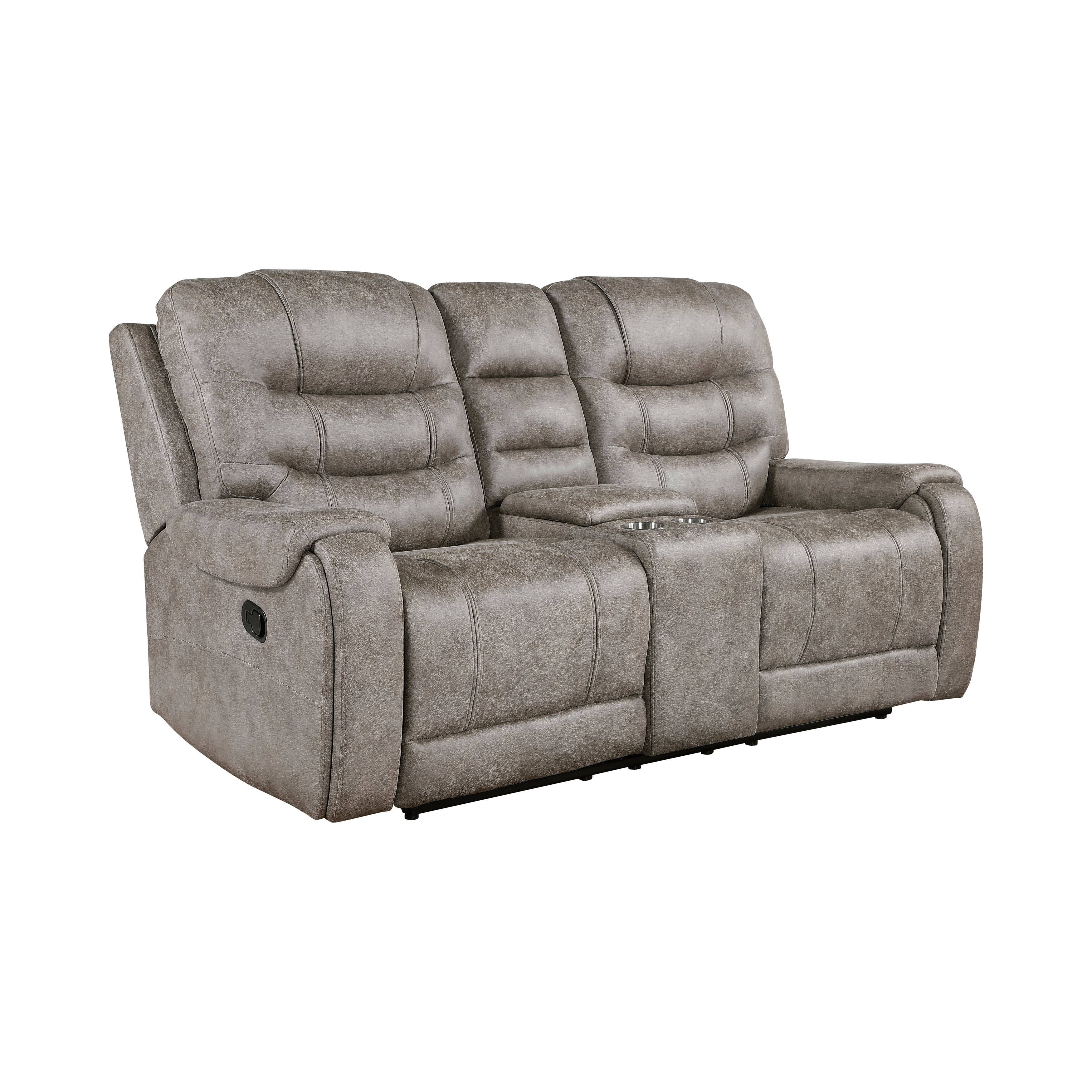 9634GBR-2 Double Reclining Love Seat with Center Console - 9634GBR-2