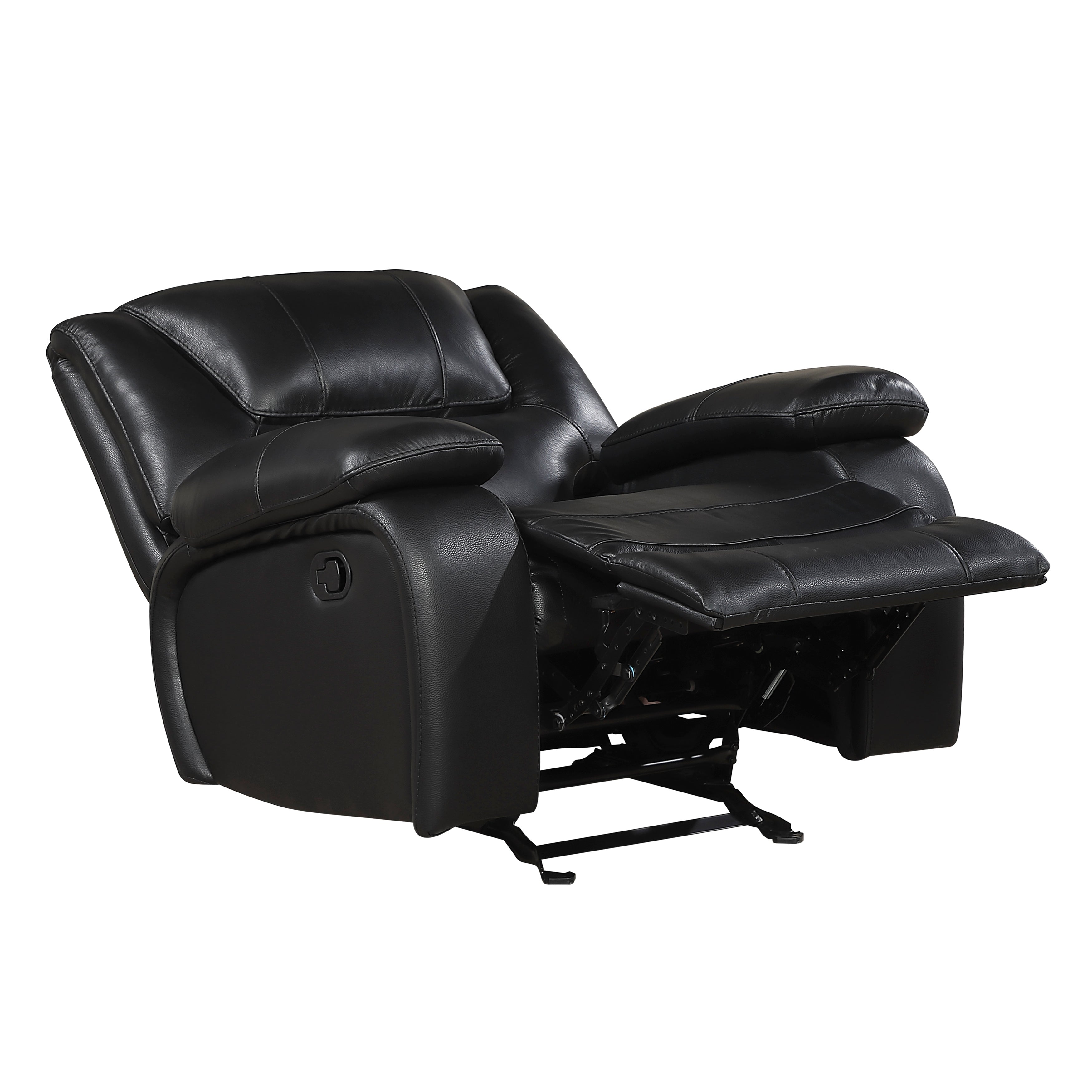 9639BK-1 Glider Reclining Chair - 9639BK-1