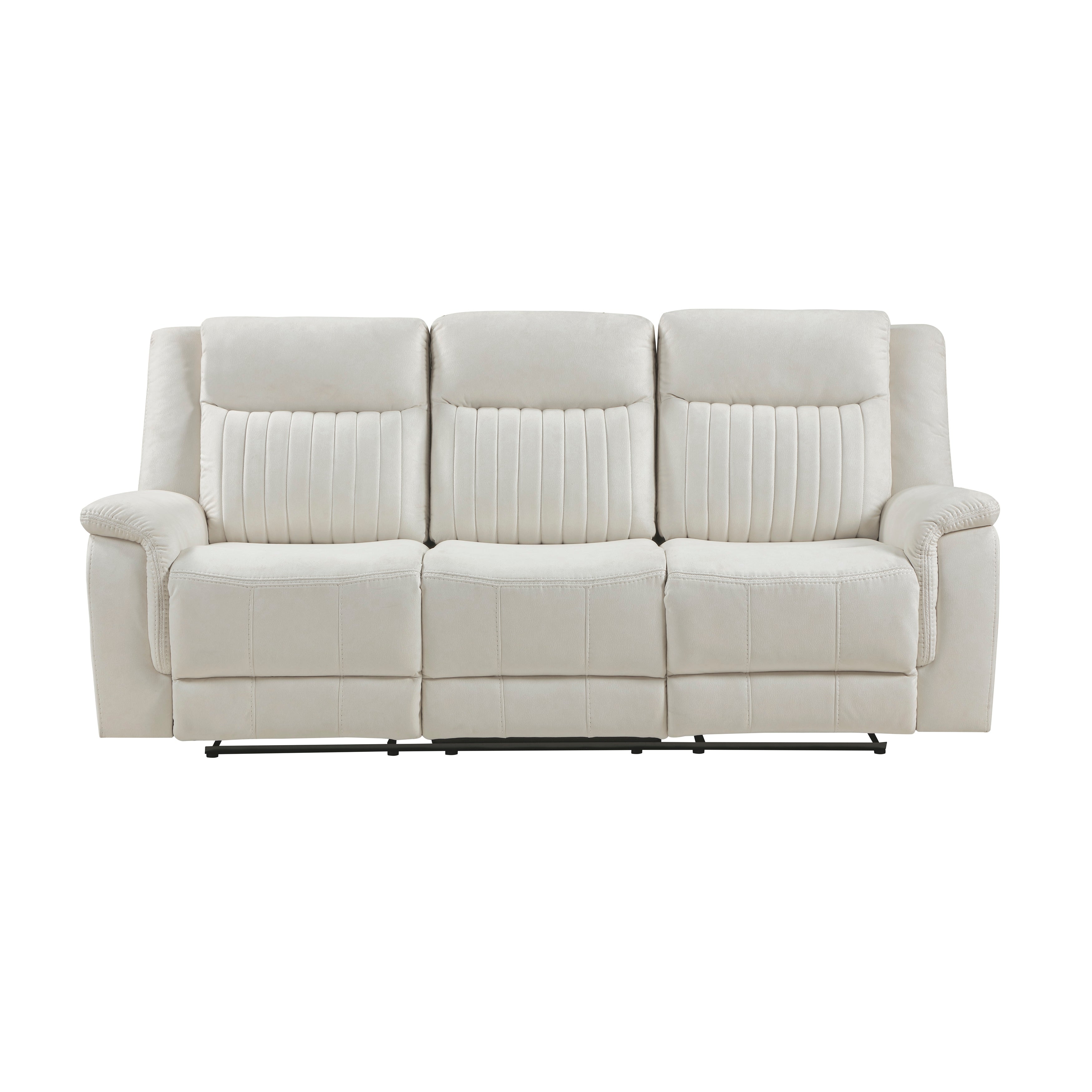 Dean Beige Double Reclining Living Room Set from Homelegance - Luna Furniture