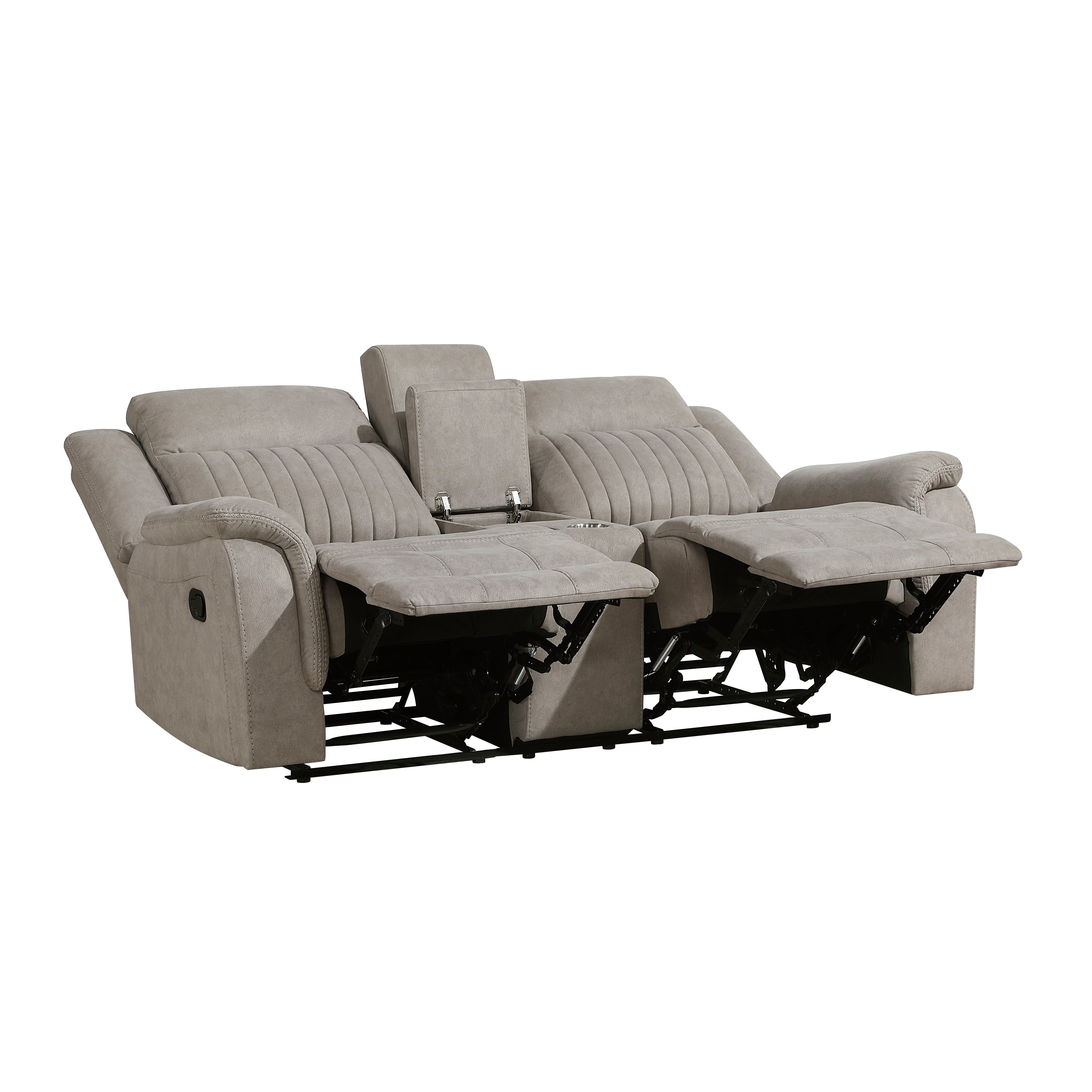 9646DV-2 Double Reclining Love Seat with Center Console - 9646DV-2