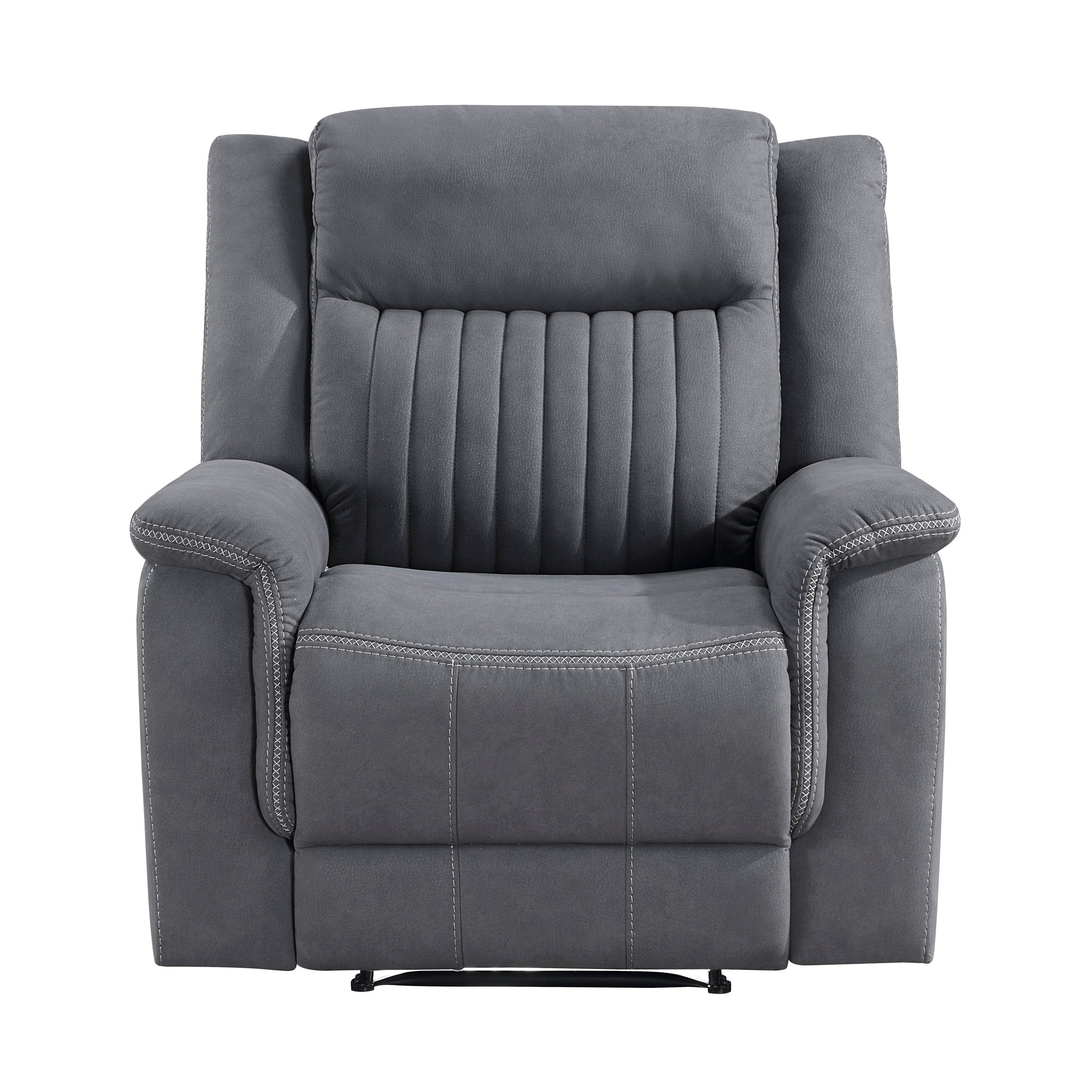 Dean Gray Double Reclining Living Room Set from Homelegance - Luna Furniture