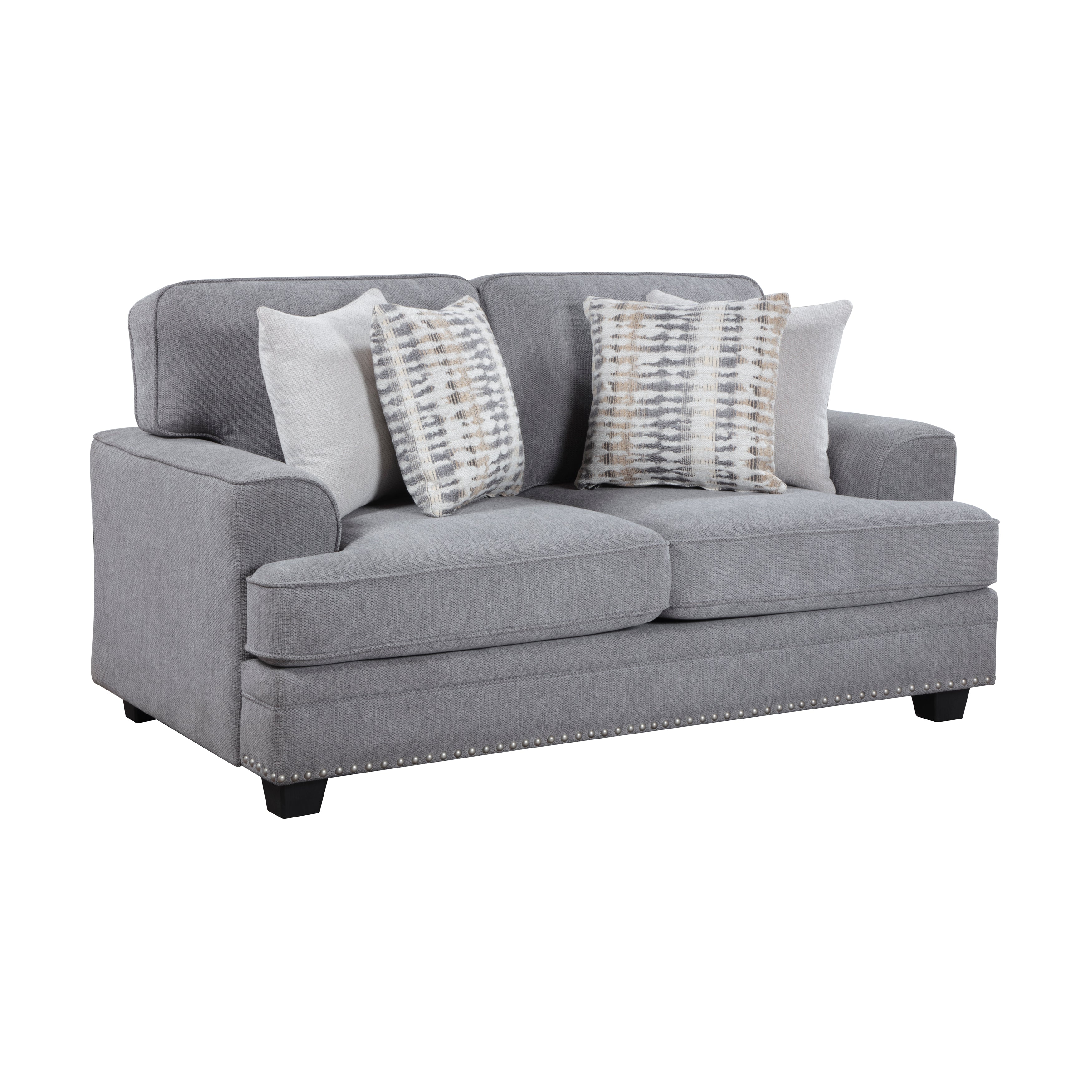 9648GY-2 Love Seat - 9648GY-2