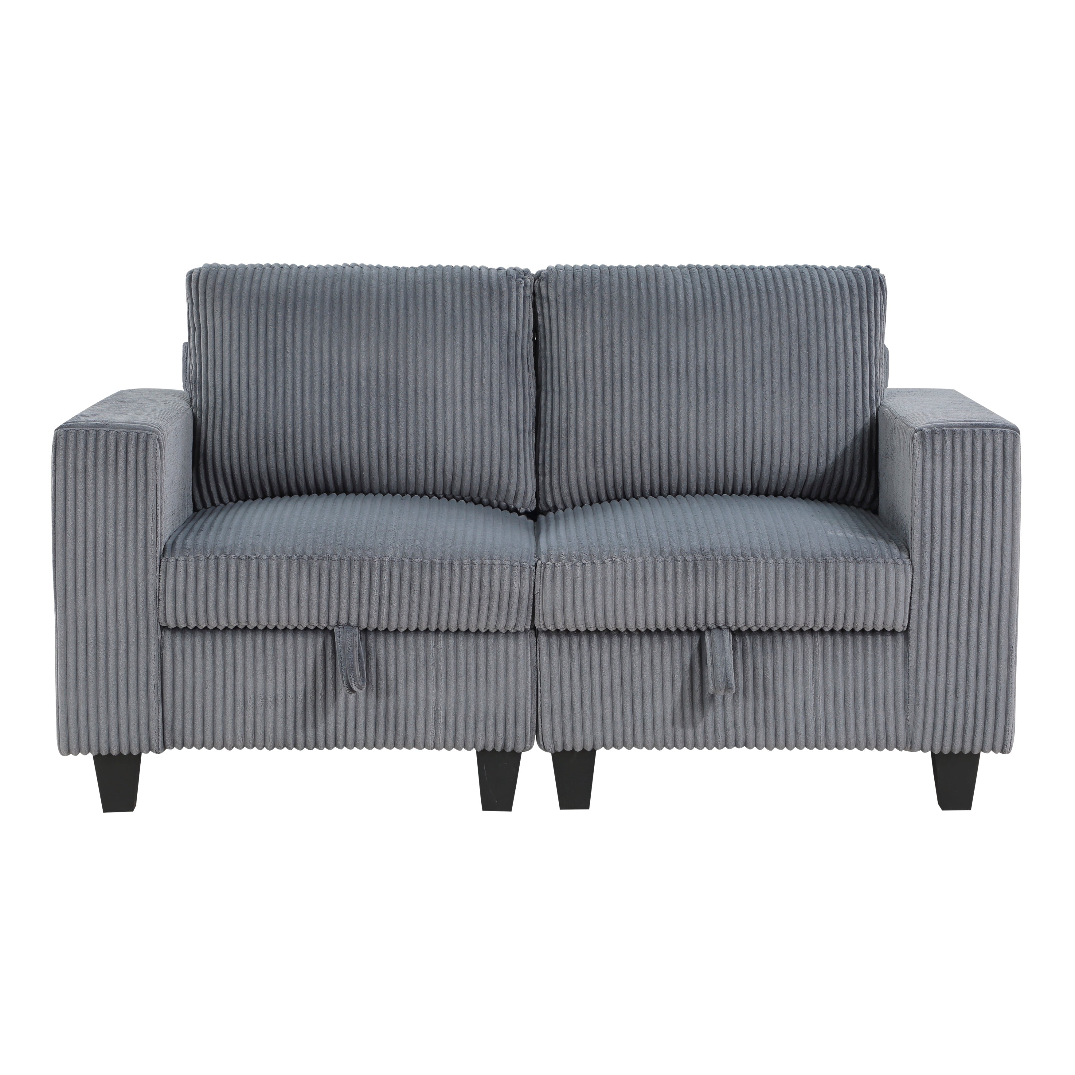 Walterboro Dark Gray Modular Living Room Set from Homelegance - Luna Furniture