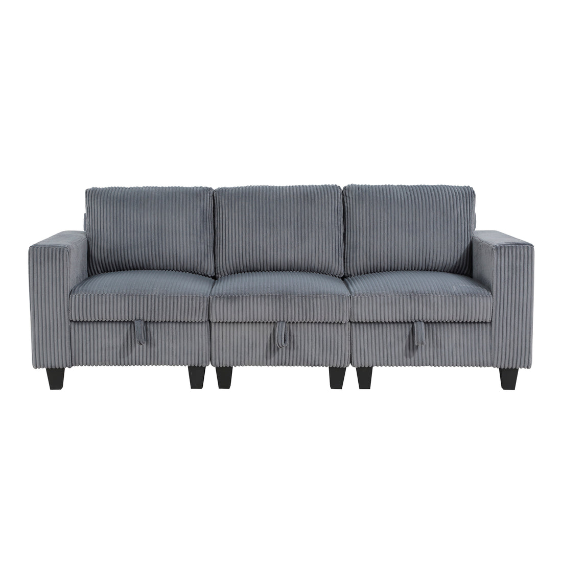 9650NDG-3* (3)Sofa with Storage, Storage Pouches and Charging Ports - 9650NDG-3*