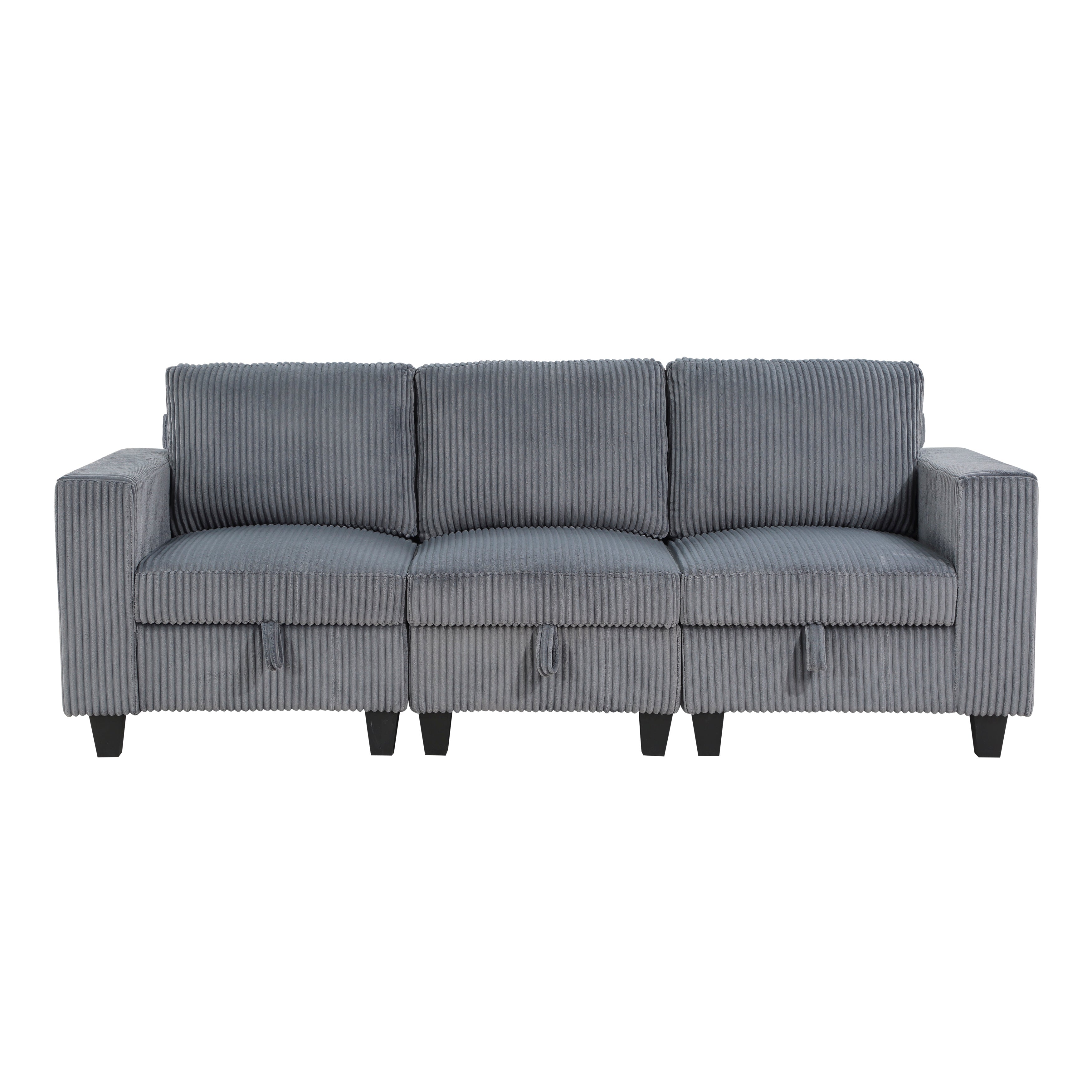 Walterboro Dark Gray Modular Living Room Set from Homelegance - Luna Furniture