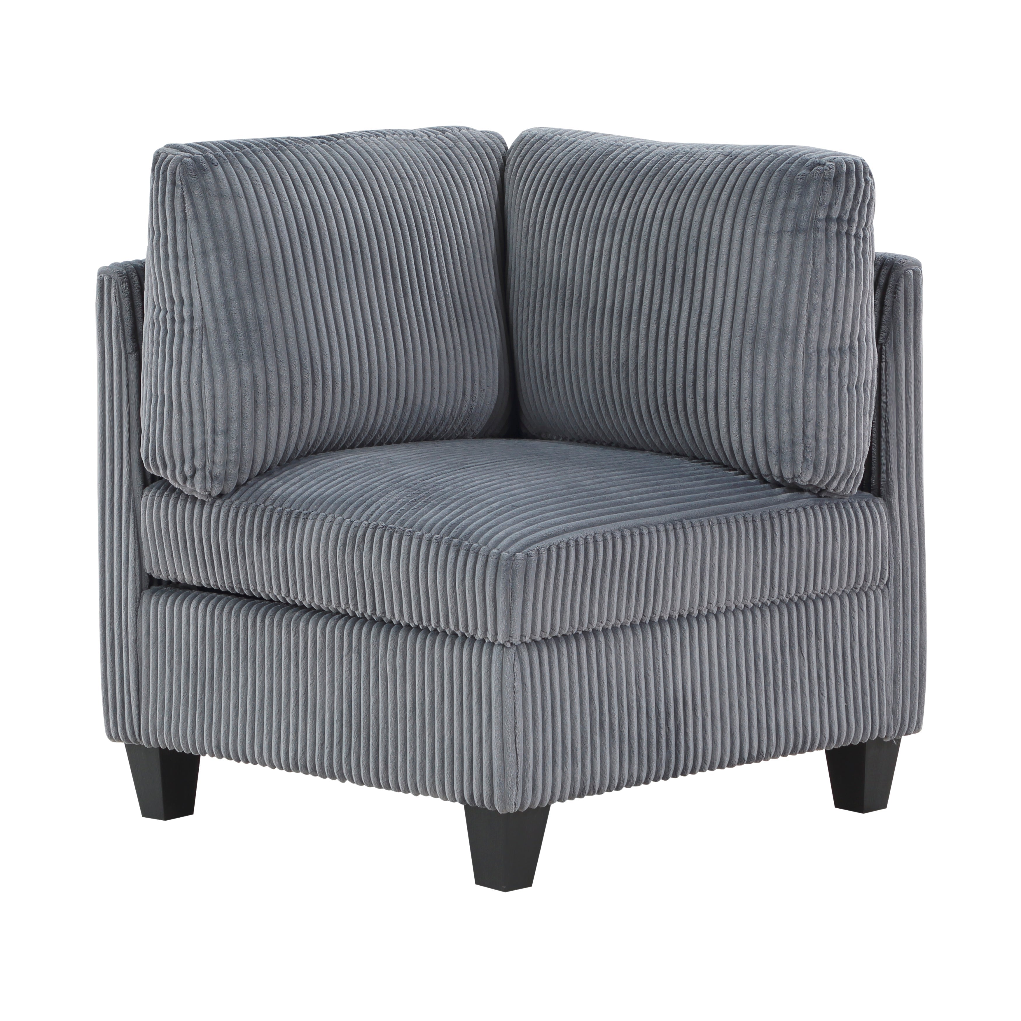 Walterboro Dark Gray 8-Piece Sectional with Storage, Storage Pouches and Charging Ports from Homelegance - Luna Furniture