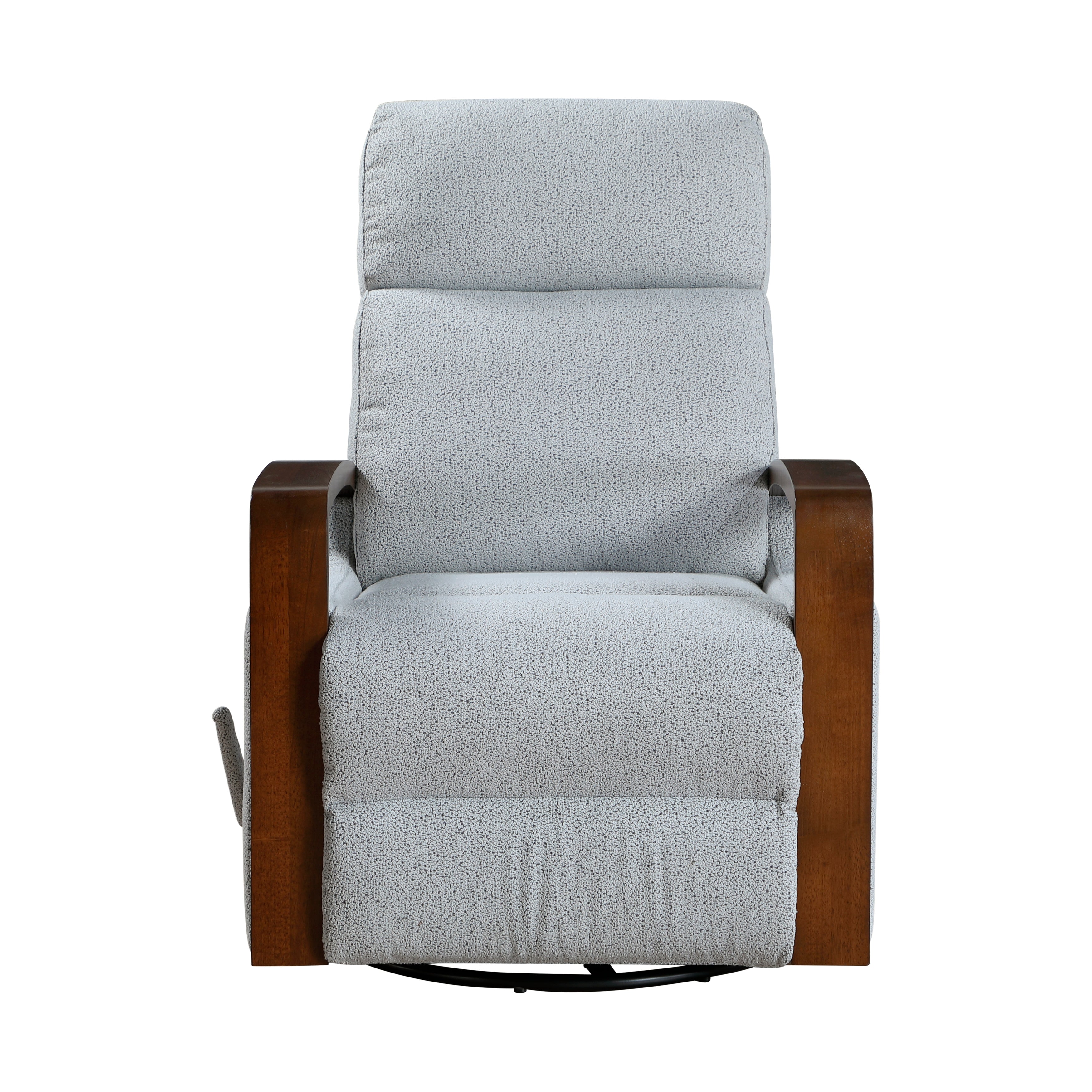9659GRY-1 Swivel Glider Reclining Chair - 9659GRY-1