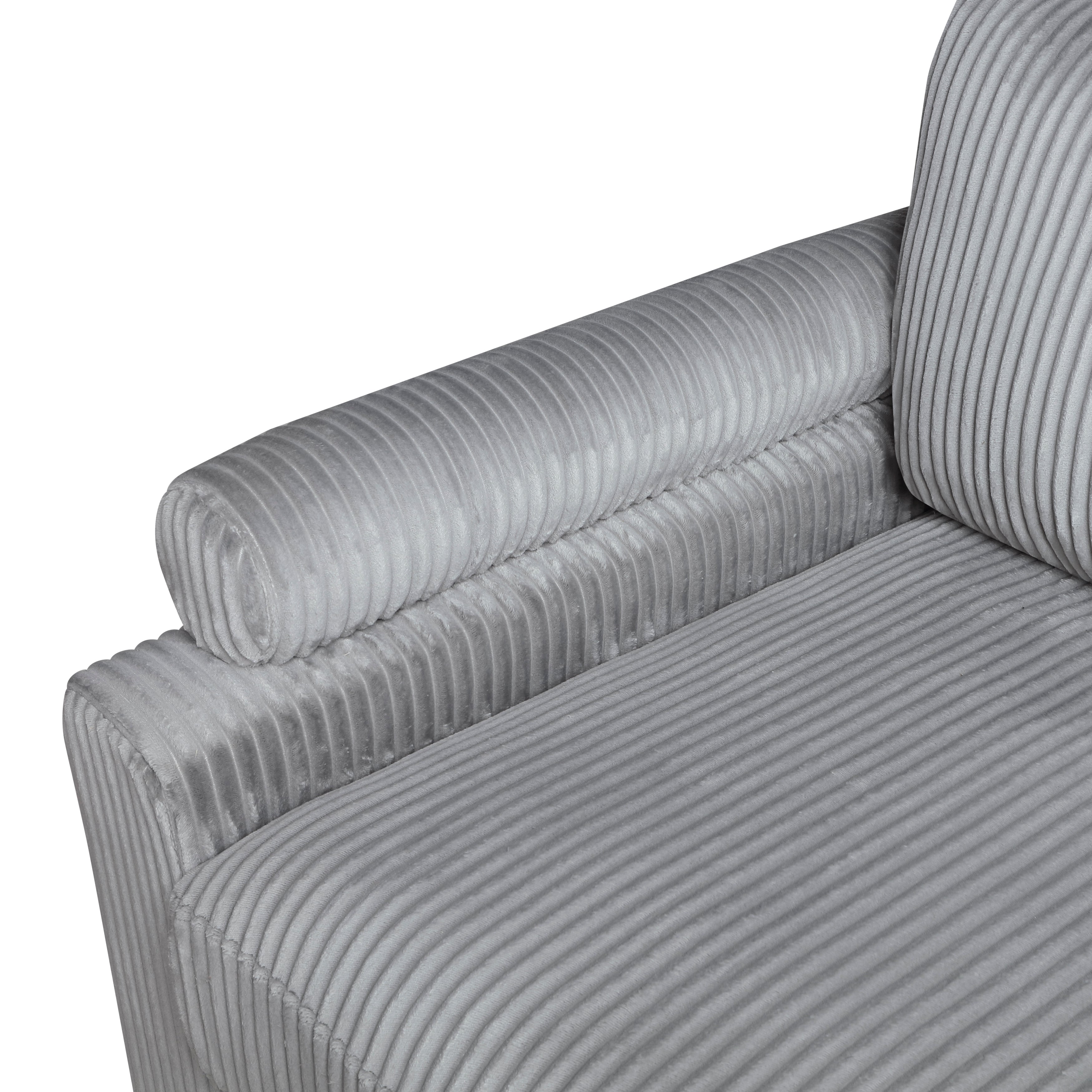 9688GY*42CR2AC (4)4-Piece Modular Sectional - 9688GY*42CR2AC