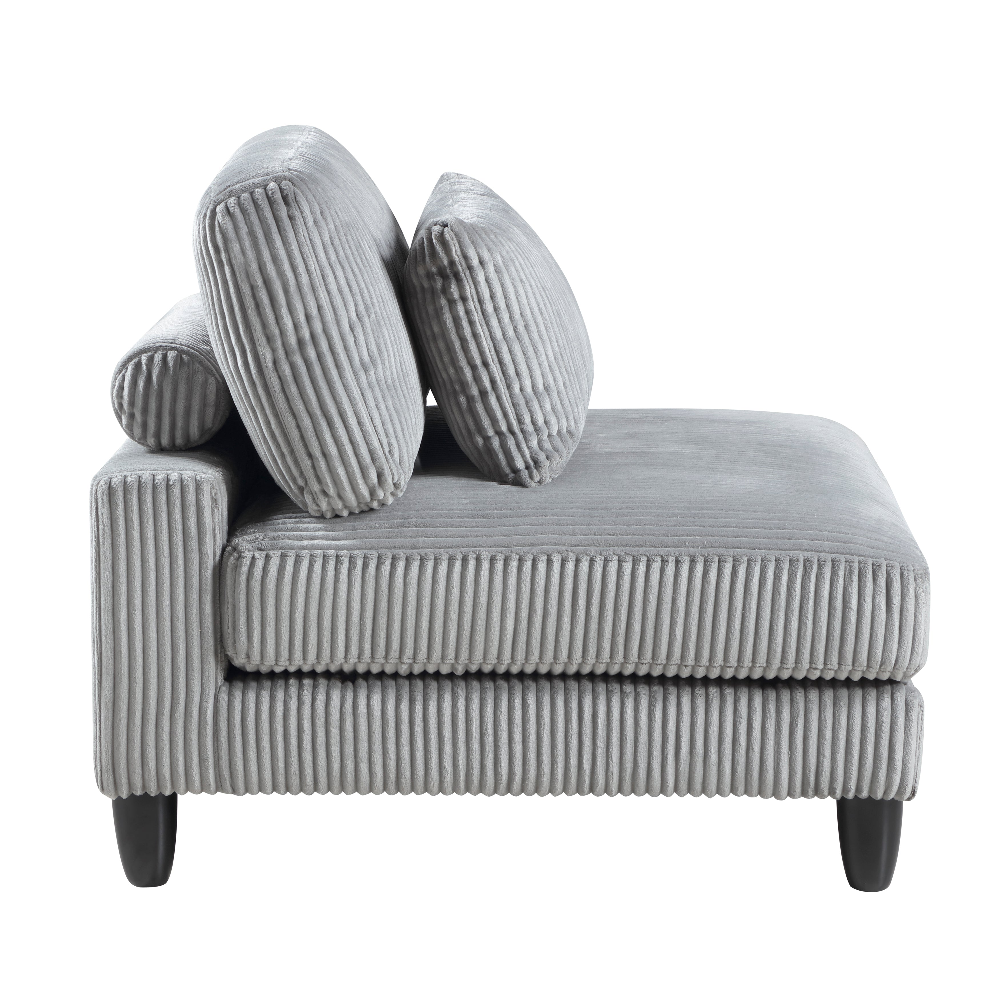 9688GY*53CR2AC (5)5-Piece Modular Sectional - 9688GY*53CR2AC