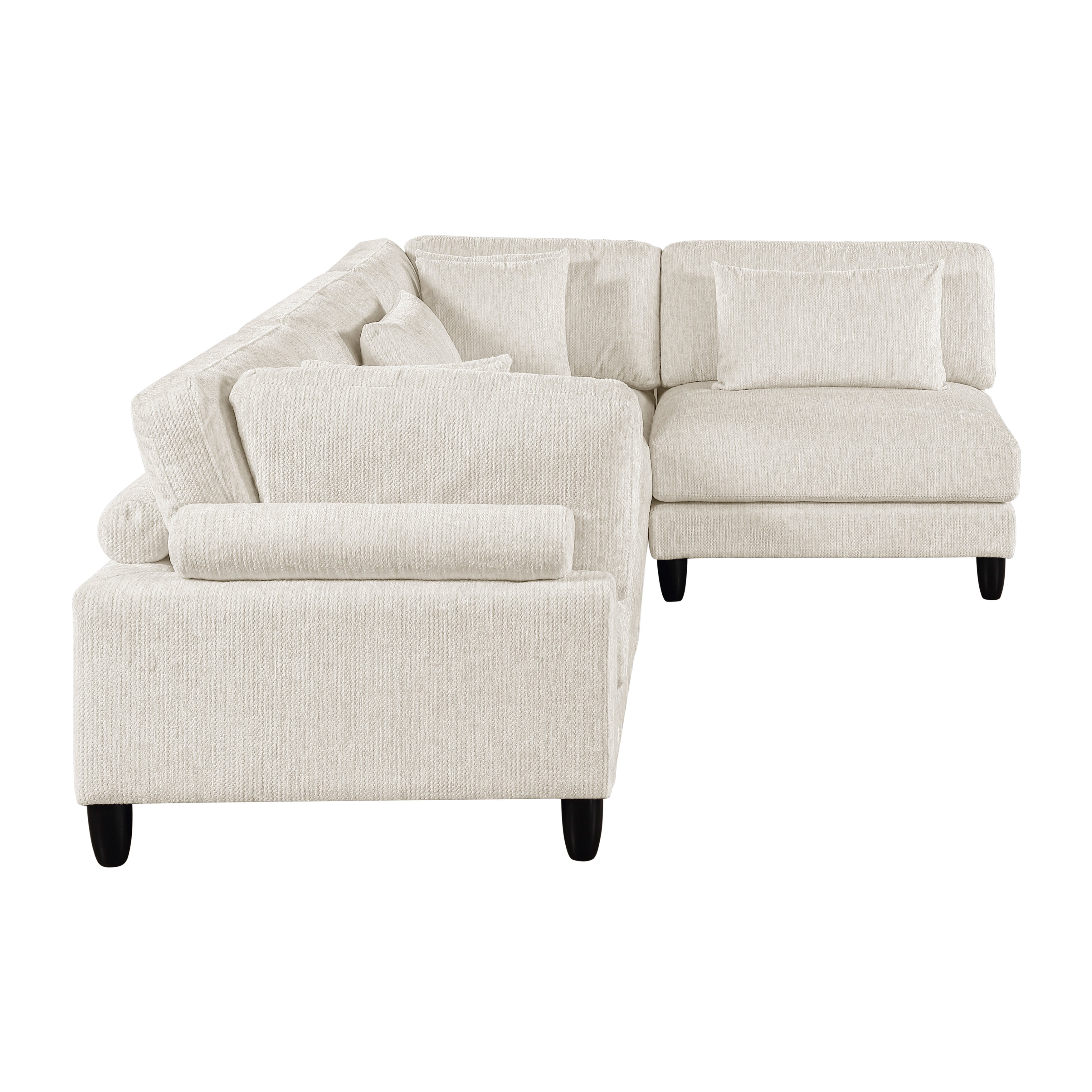 9688NBE*42CR2AC (4)4-Piece Modular Sectional - 9688NBE*42CR2AC