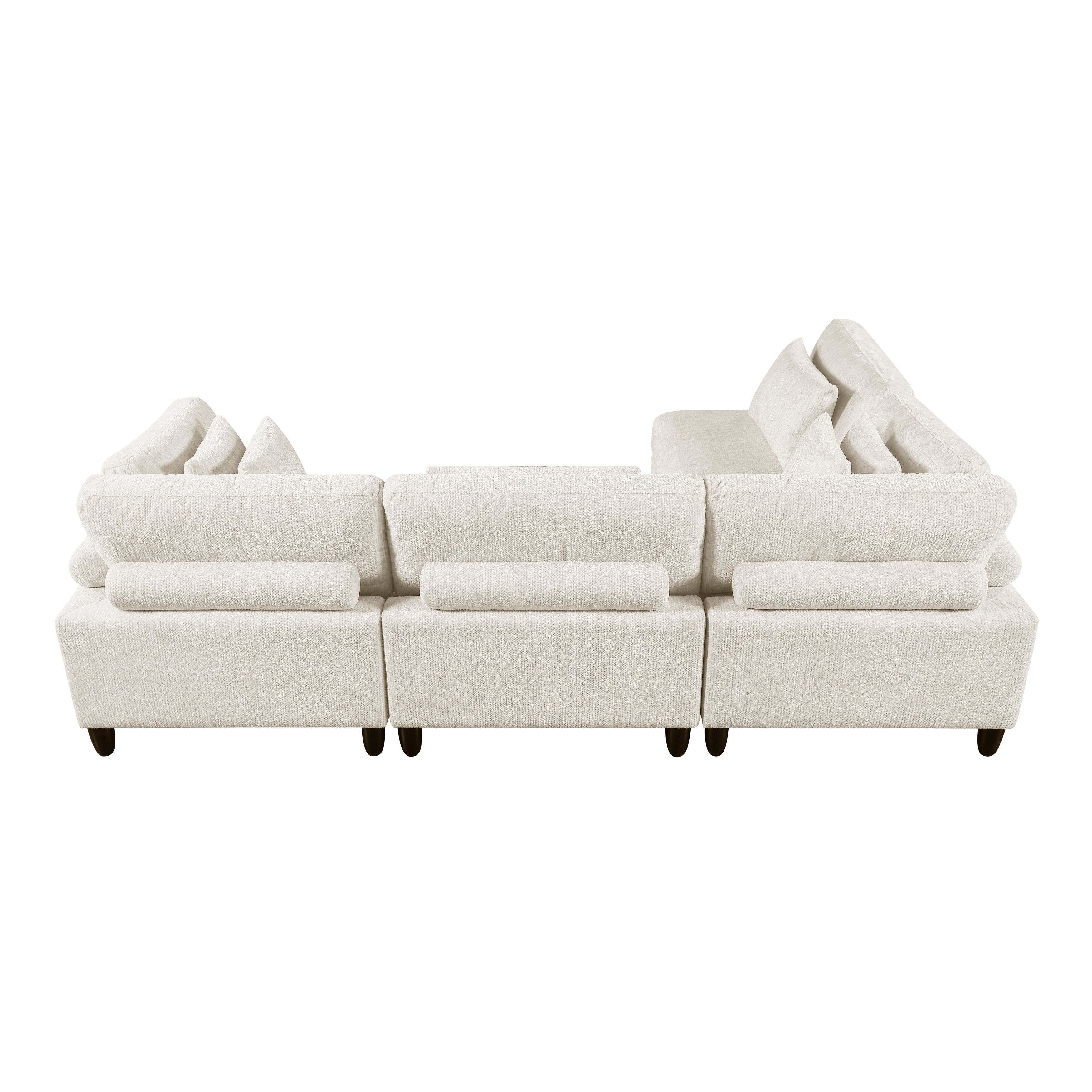 9688NBE*42CR2AC (4)4-Piece Modular Sectional - 9688NBE*42CR2AC