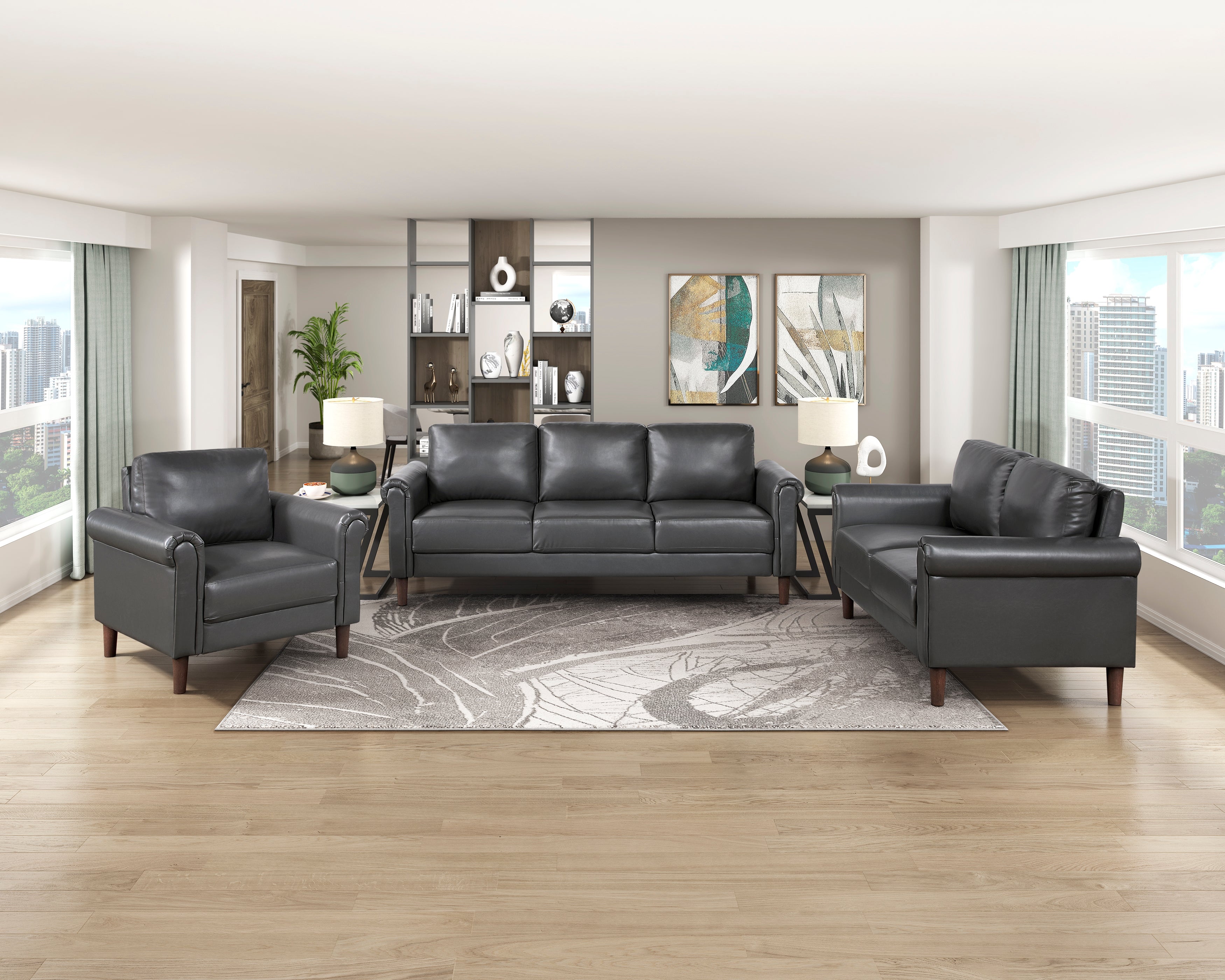 9690DGY-1 Chair - 9690DGY-1