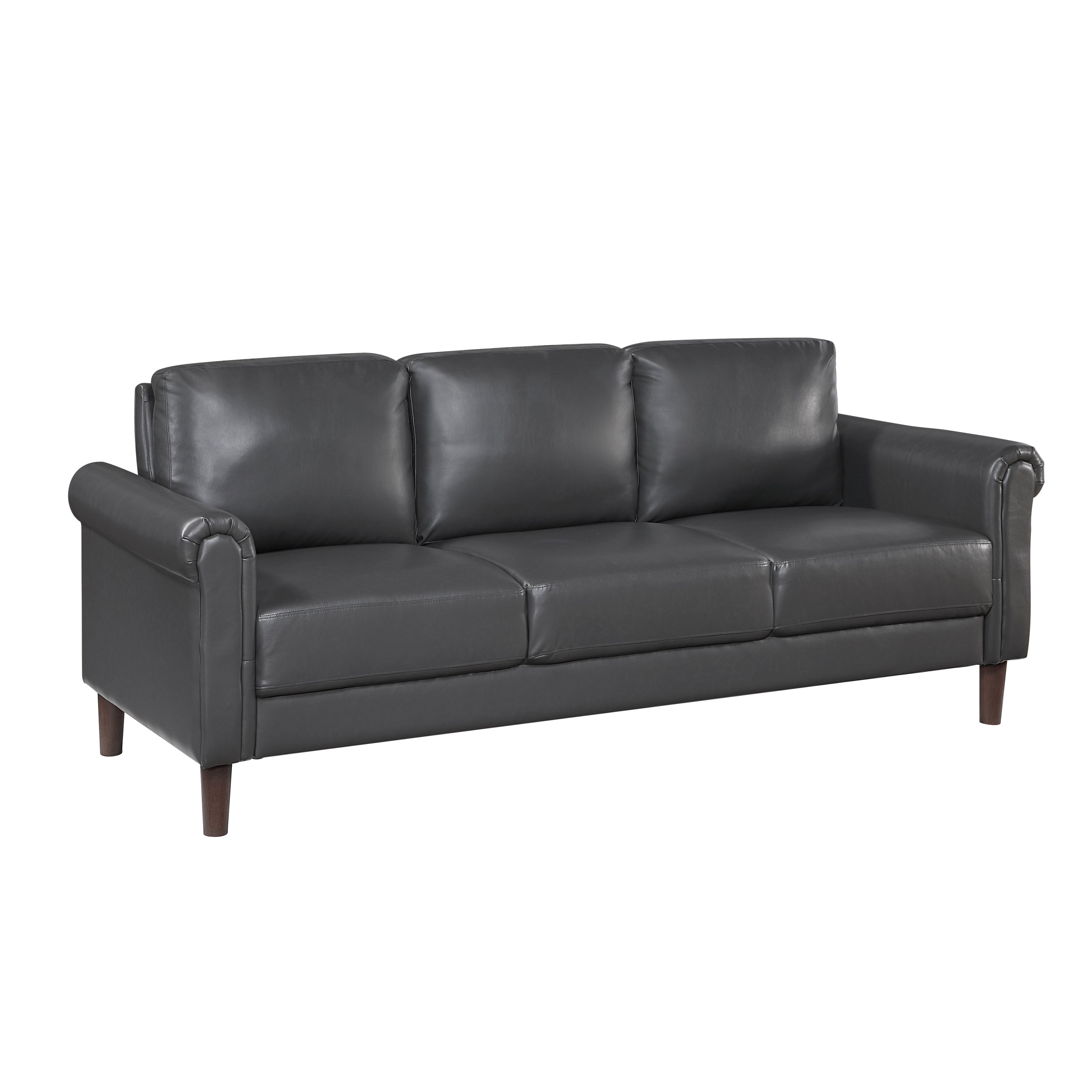 9690DGY*2 2pc Set: Sofa, Love - 9690DGY*2