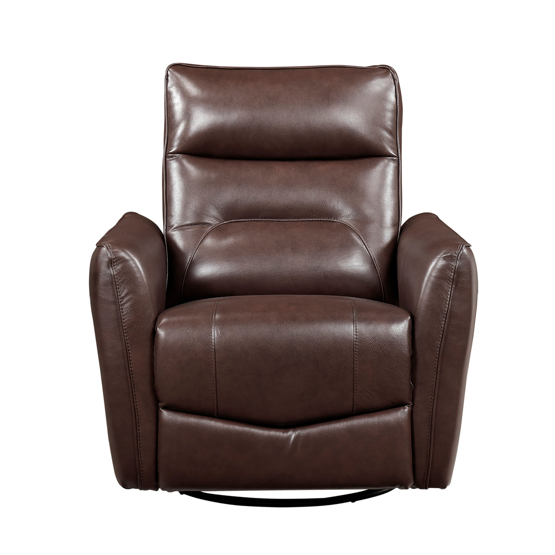 9713BRW-1SW Swivel Glider Reclining Chair - 9713BRW-1SW
