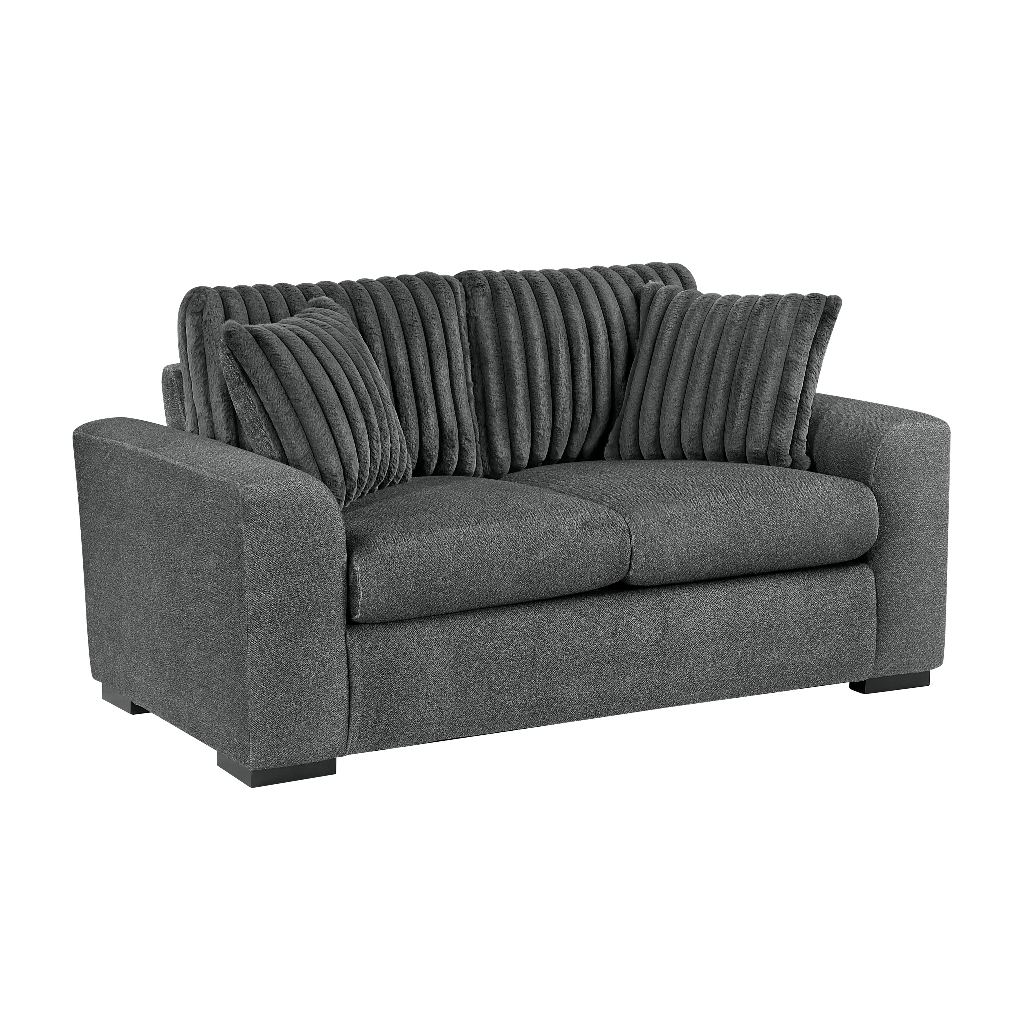 9720DGY-2 Love Seat - 9720DGY-2