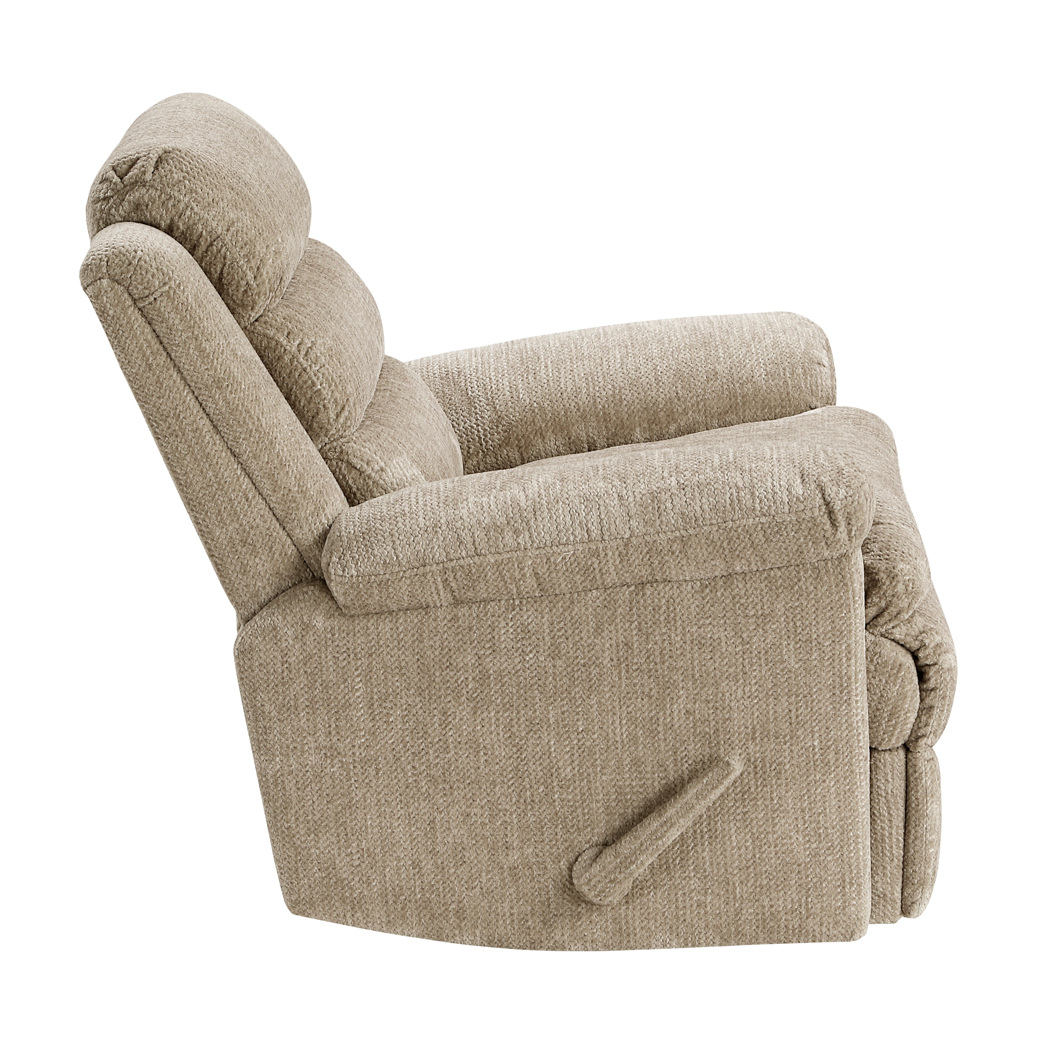 9725BRW-1SW Swivel Glider Reclining Chair - 9725BRW-1SW