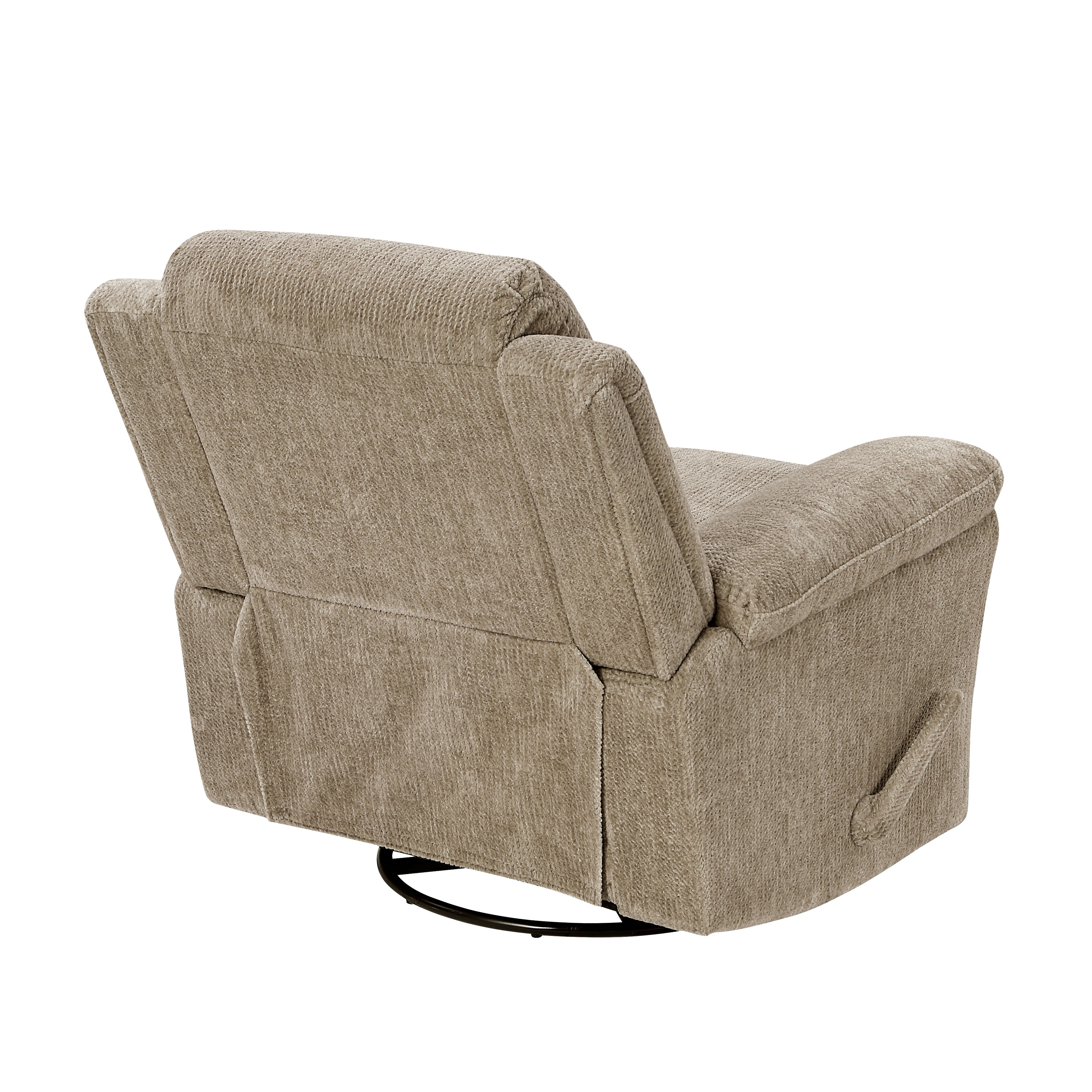 9725BRW-1SW Swivel Glider Reclining Chair - 9725BRW-1SW