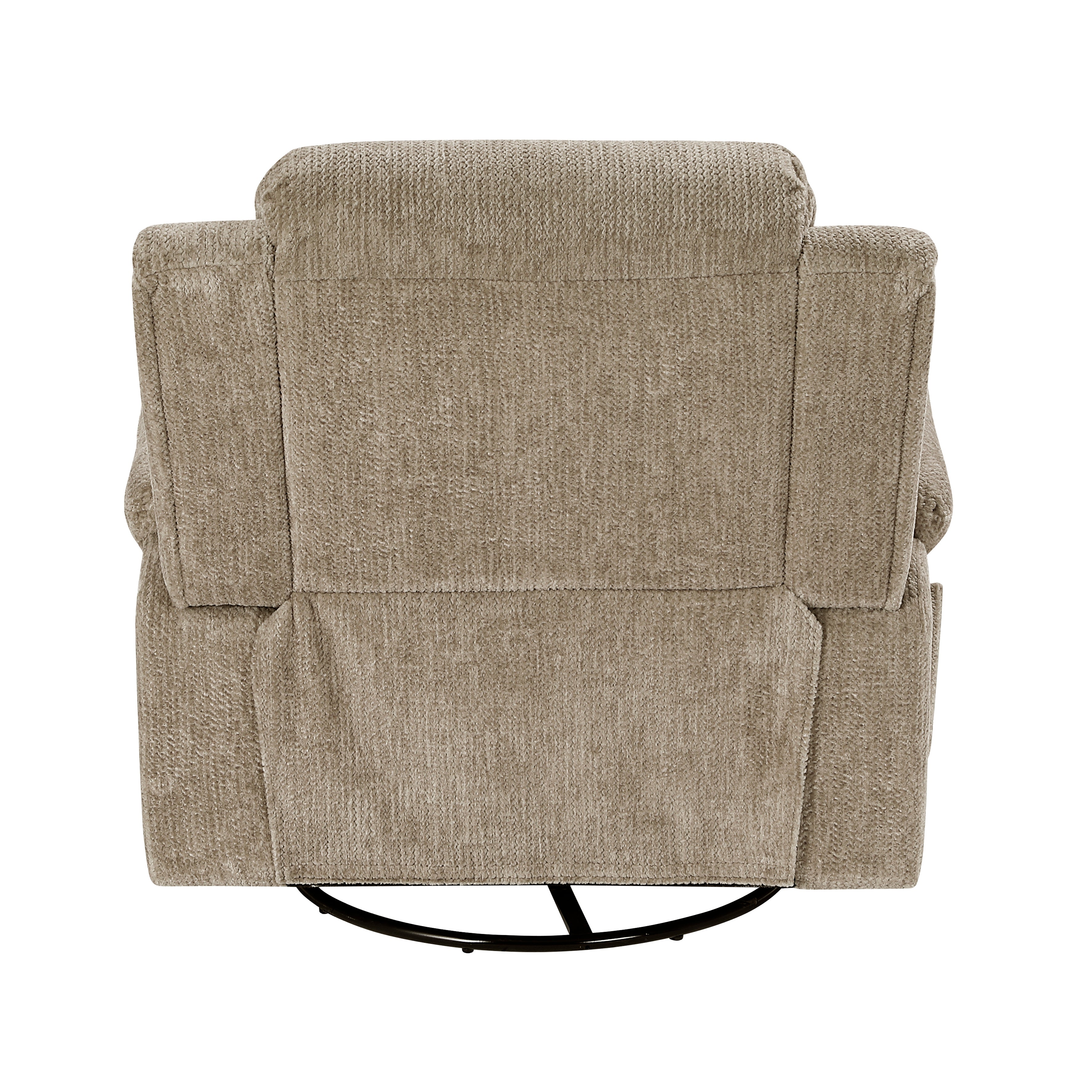 9725BRW-1SW Swivel Glider Reclining Chair - 9725BRW-1SW